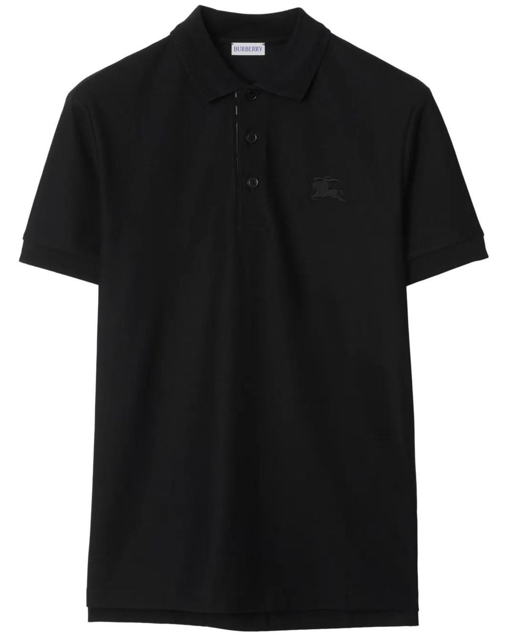 Burberry Black Eddie Polo for men