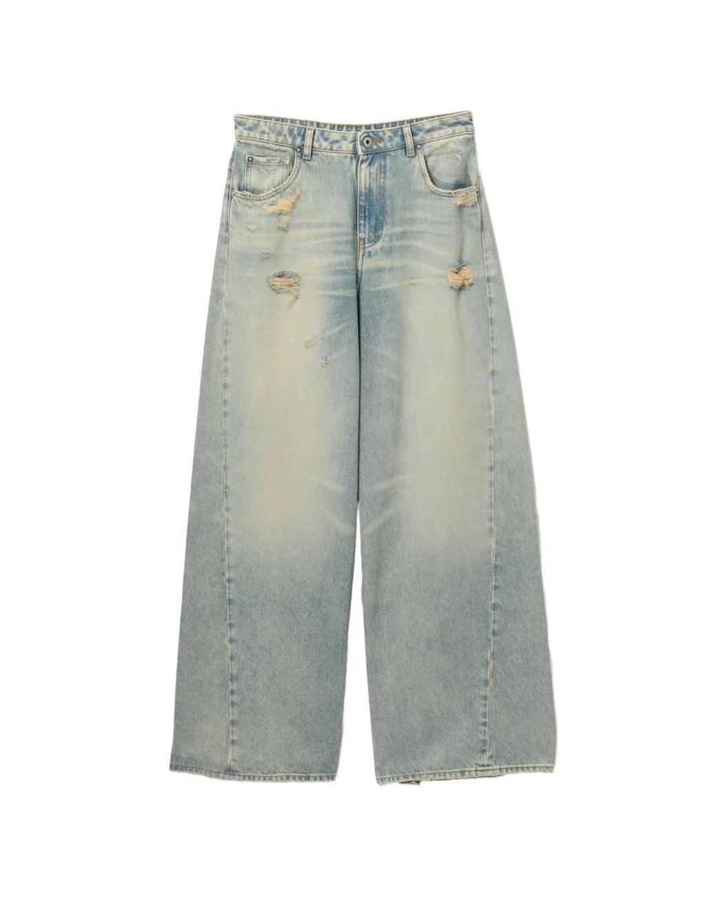 Jean Court Ample Halfboy en coloris Blue