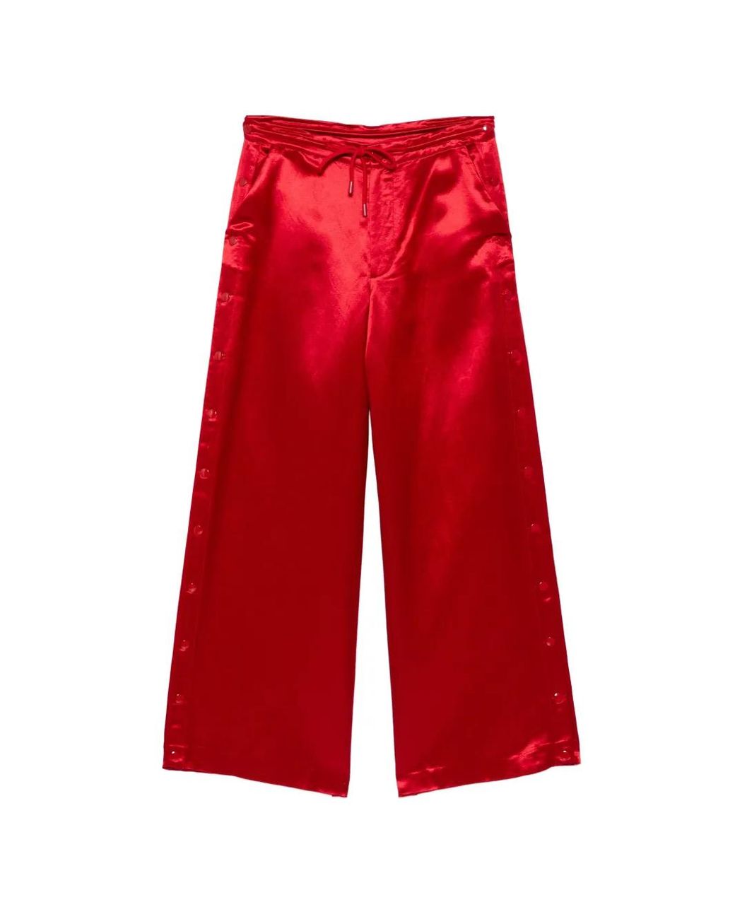 Cynthia Rowley Red Breakaway Trousers