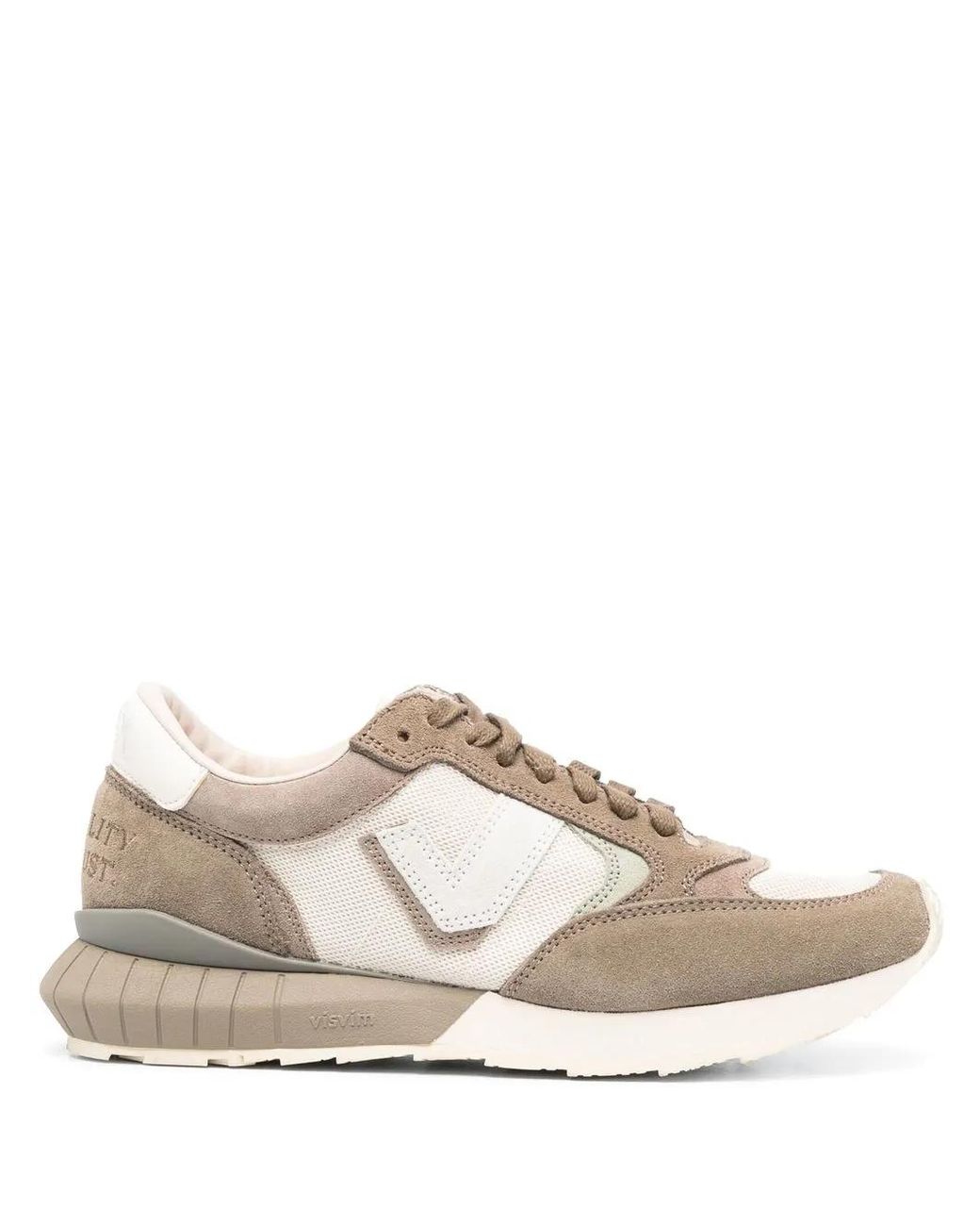 Visvim White Dunand Low-Top Sneakers for men