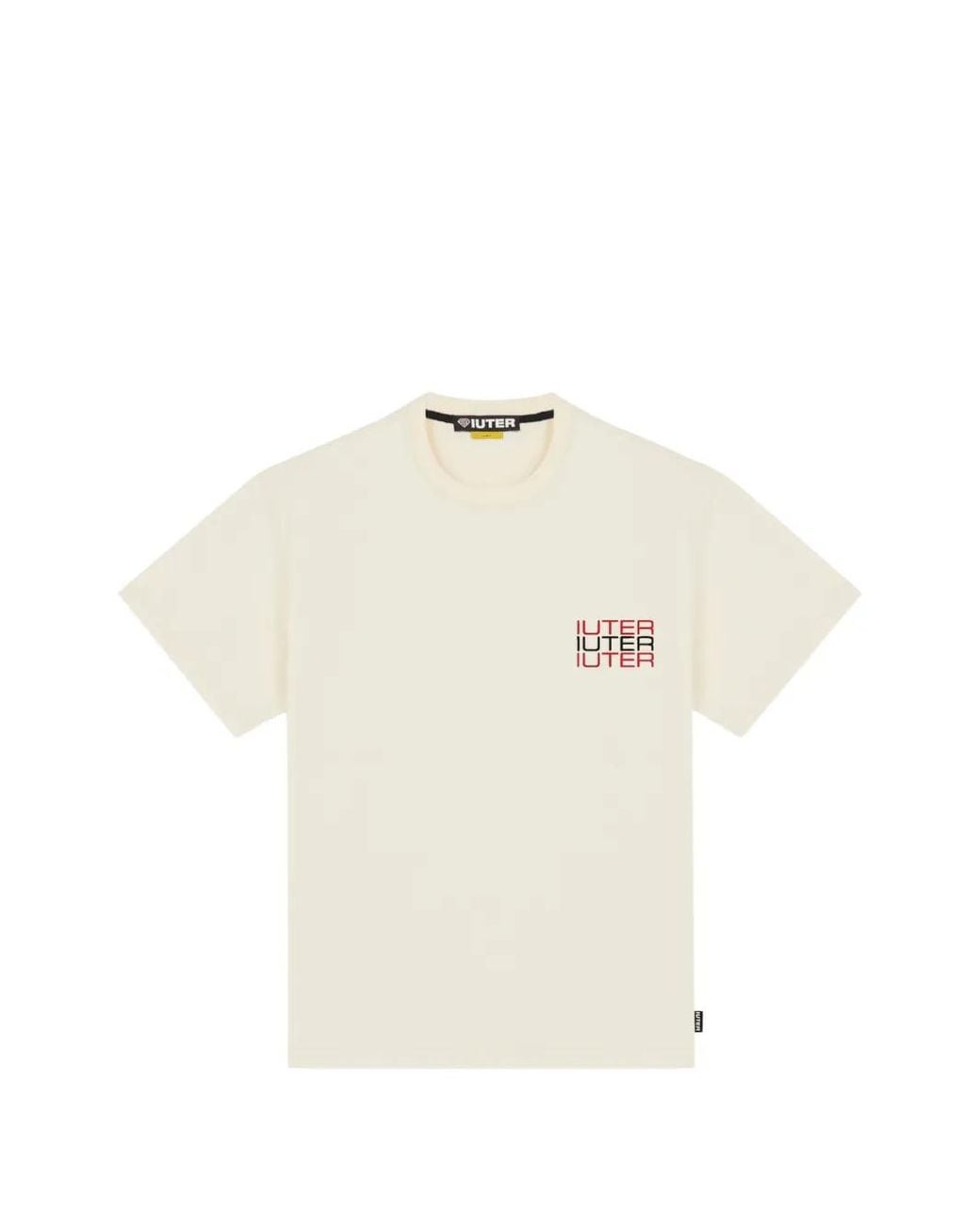 Iuter White Spine Skulls Cotton T-Shirt for men