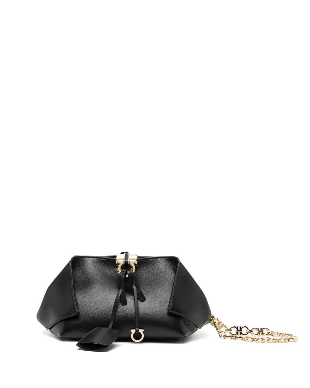 Clutch di Ferragamo in Black