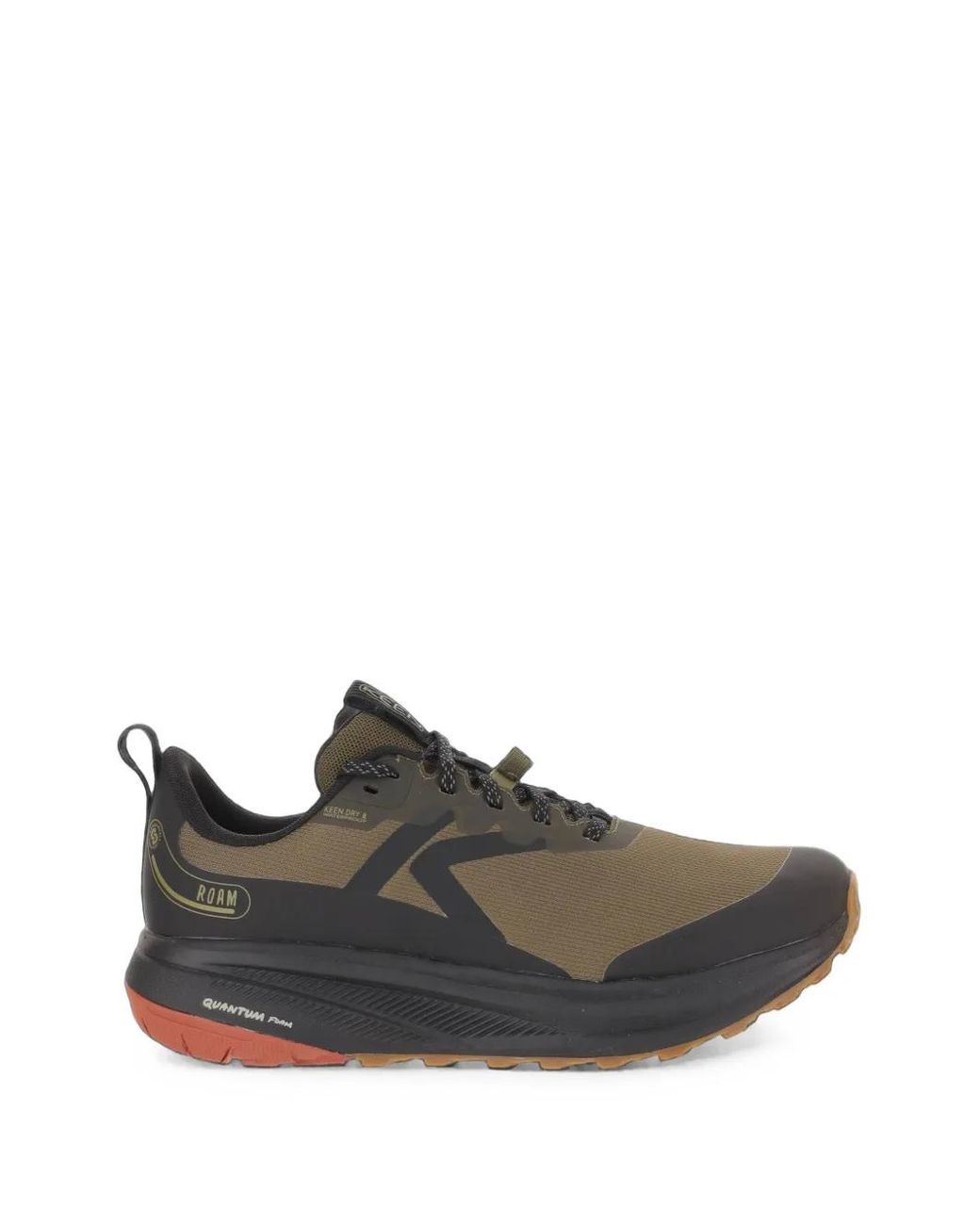 Keen Black Roam Low-Top Panelled Sneakers for men