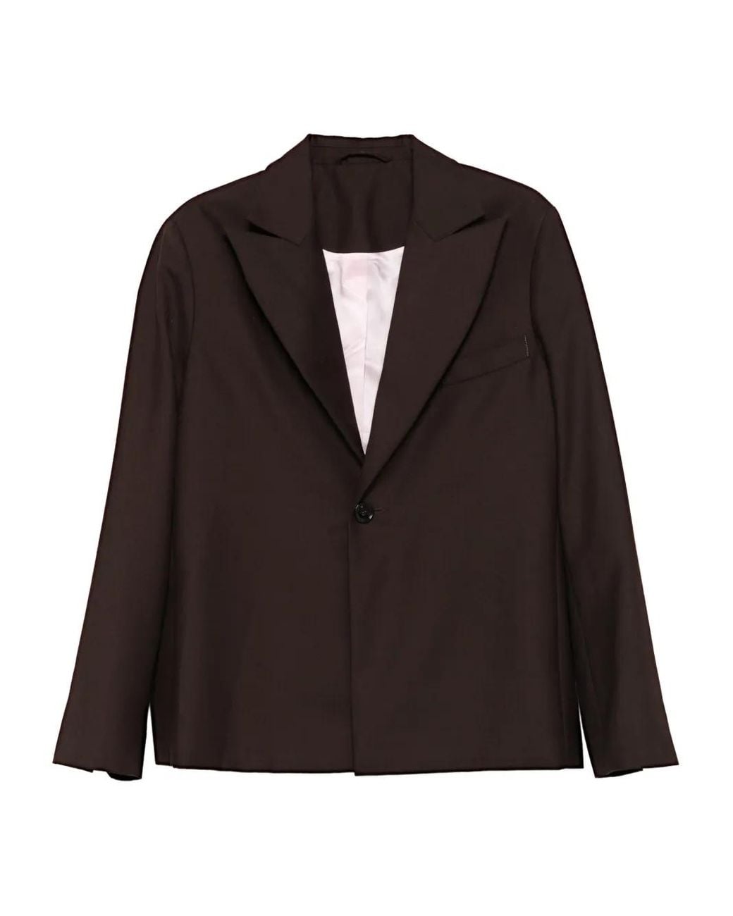 Séfr Black Peak-Lapels Blazer