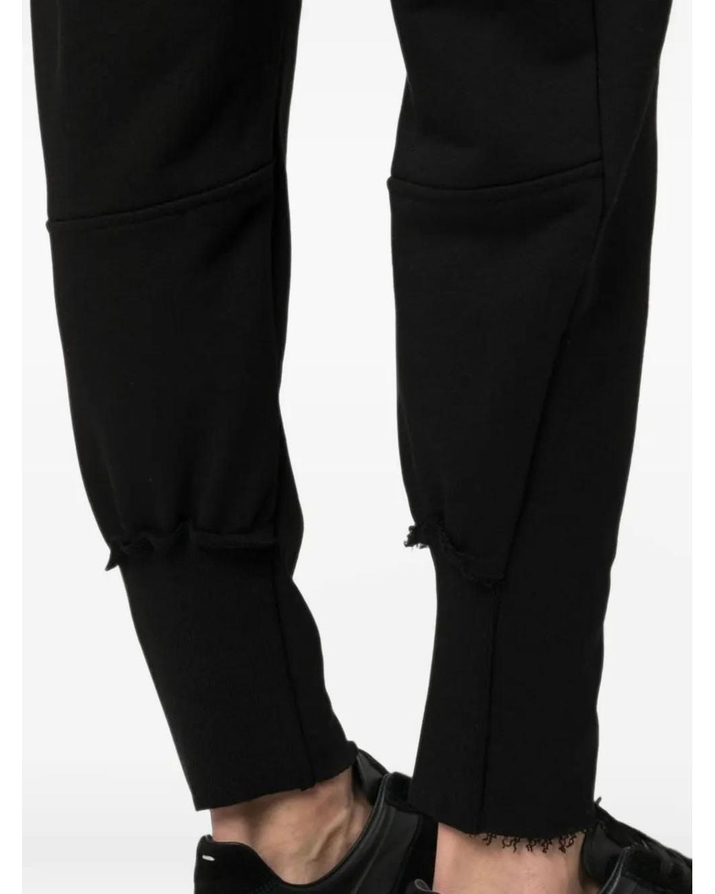Tessitura Black Pantalon De Jogging Court À Lien De Resserrage for men