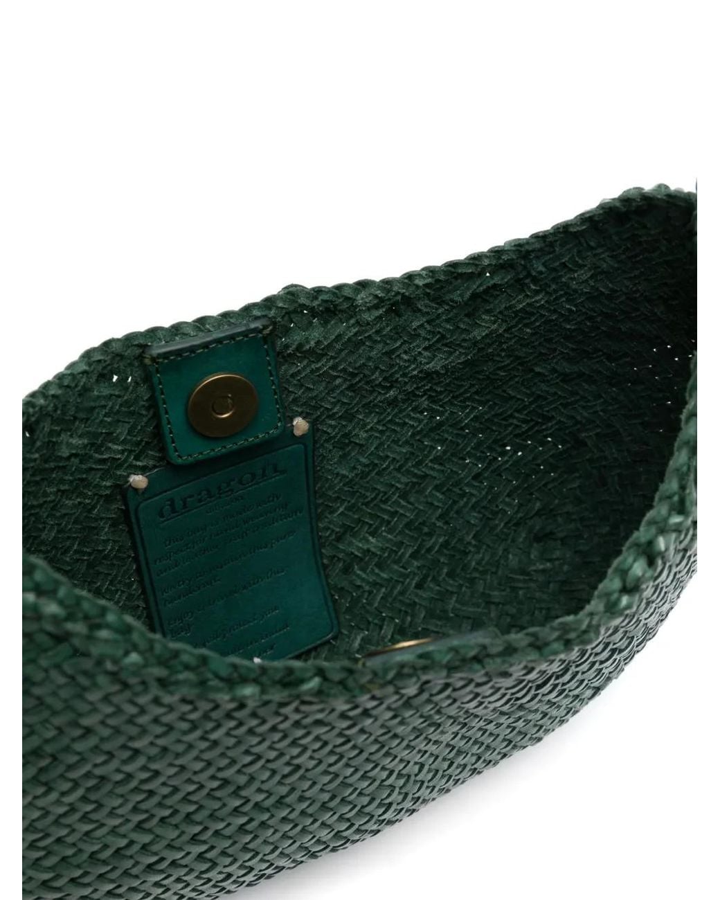 Bolso De Hombro Nova Luna Dragon Diffusion de color Green