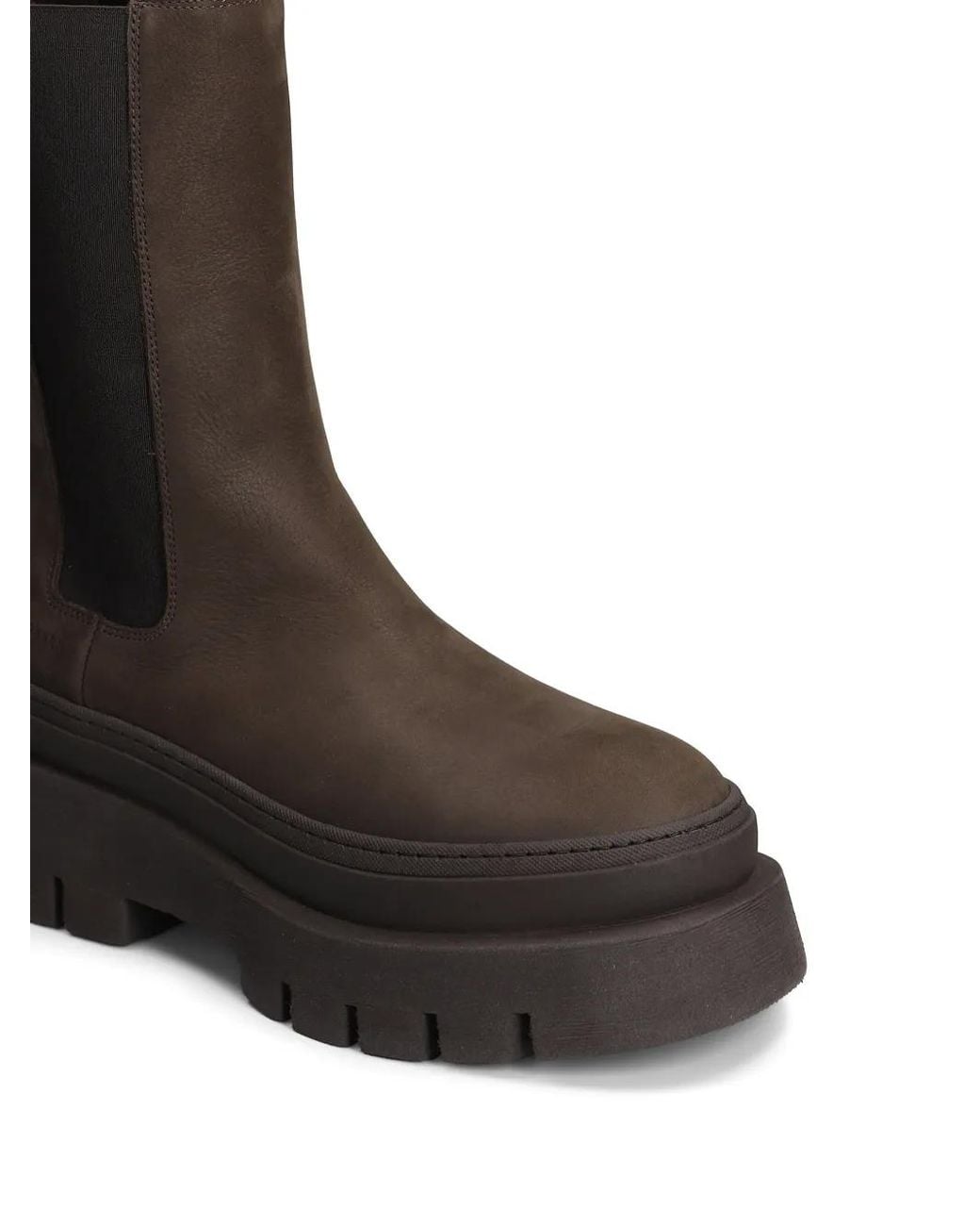COPENHAGEN Black Chunky-Sole Chelsea Boots