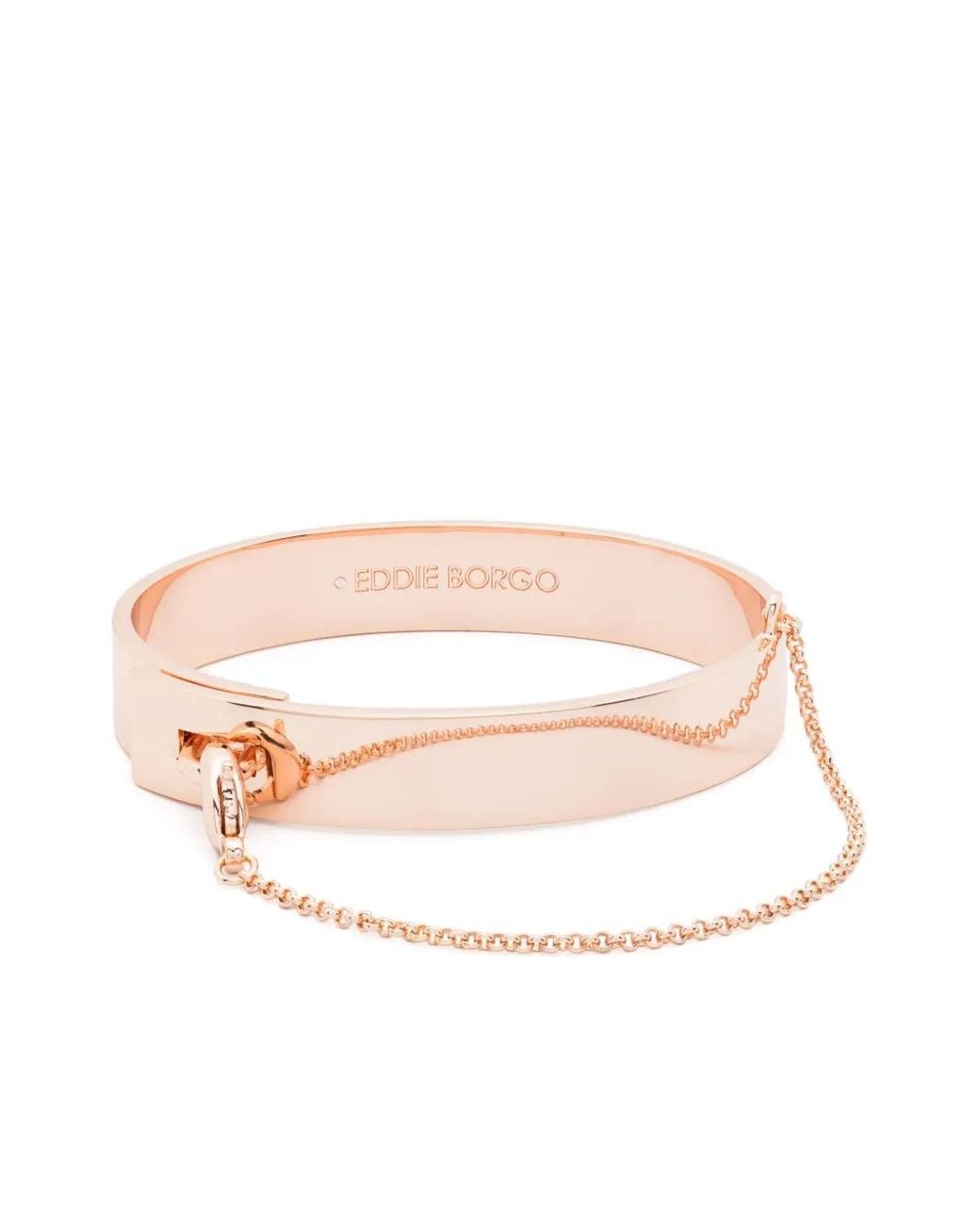 Eddie Borgo Pink Medium Safety Chain Bracelet