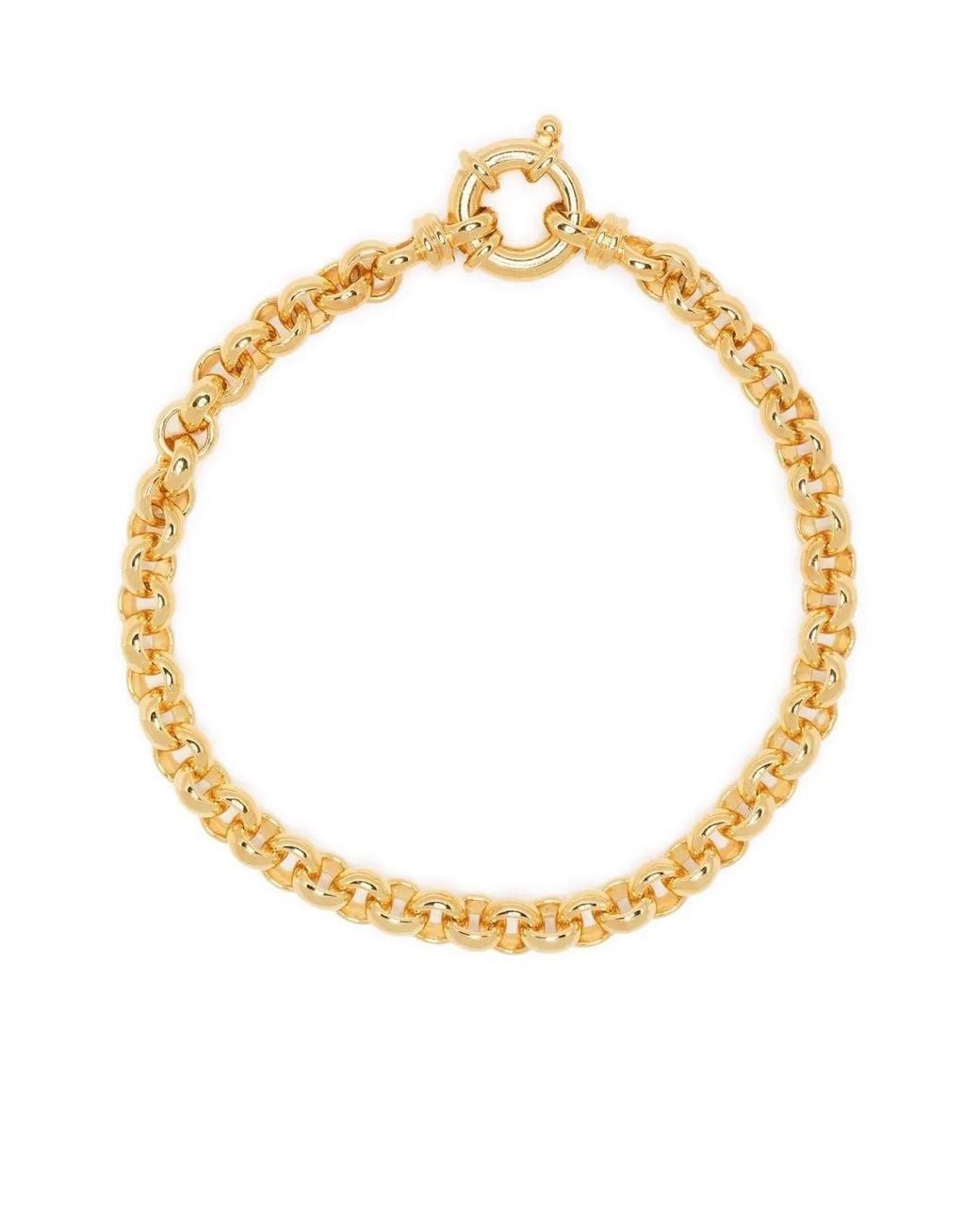 Tom Wood Metallic Thick Rolo Chain Bracelet