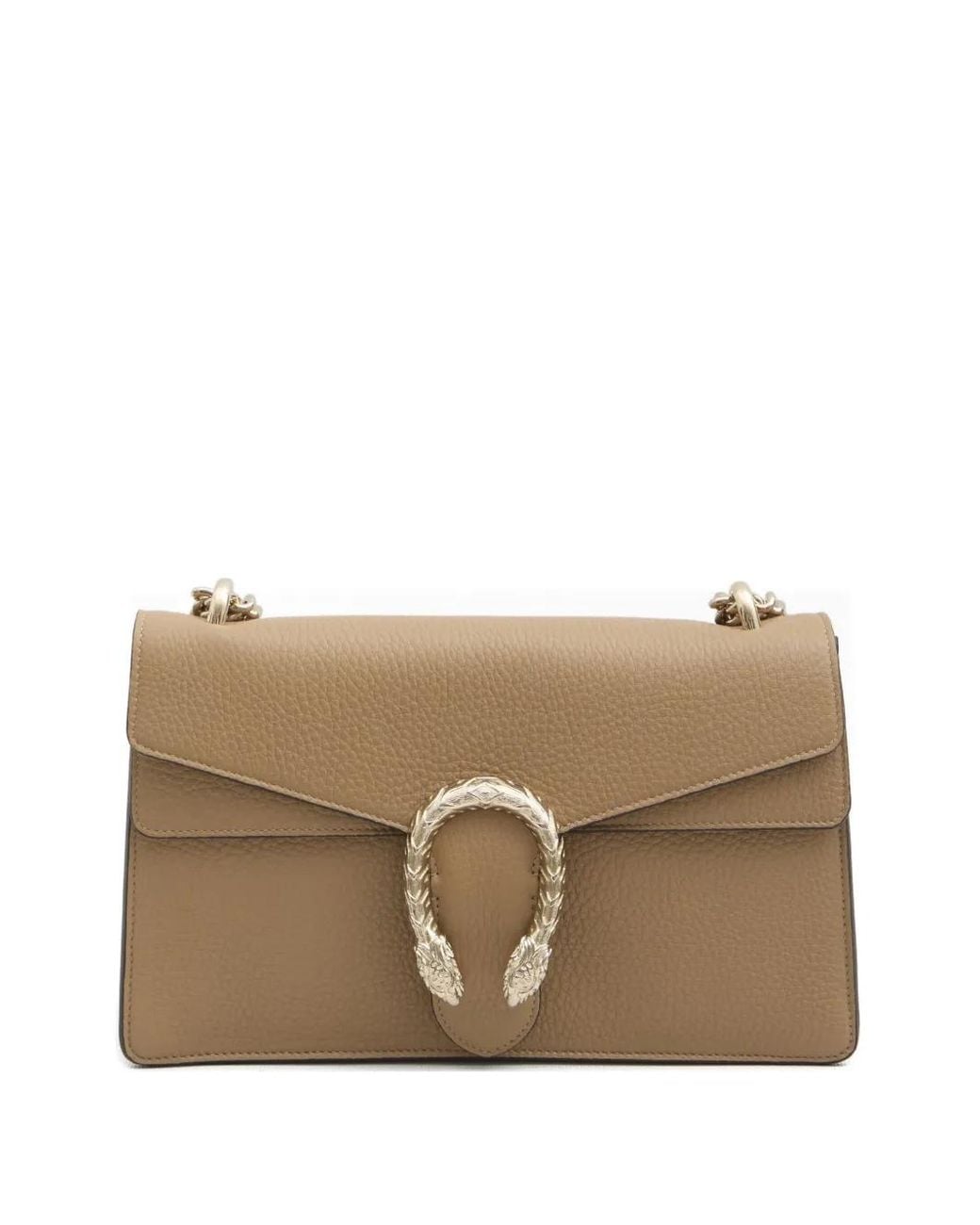 Gucci Brown Medium Dionysus Flap Shoulder Bag