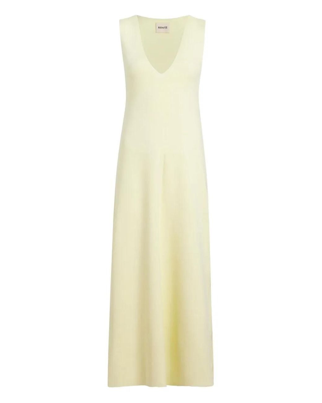 Khaite White Keran Dress