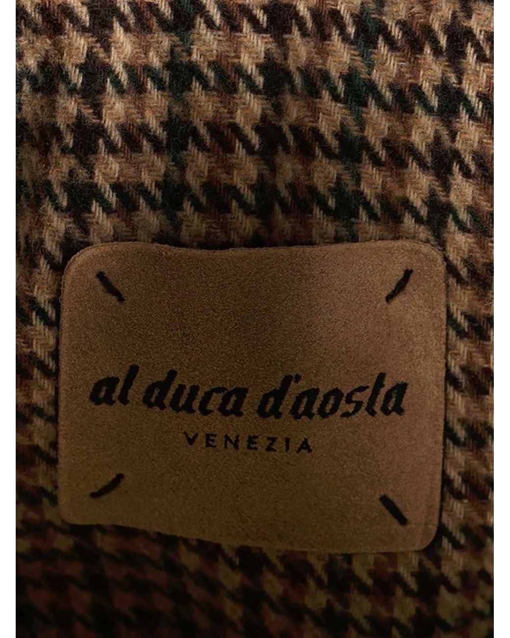 Al Duca D'aosta Green Suede Jacket for men