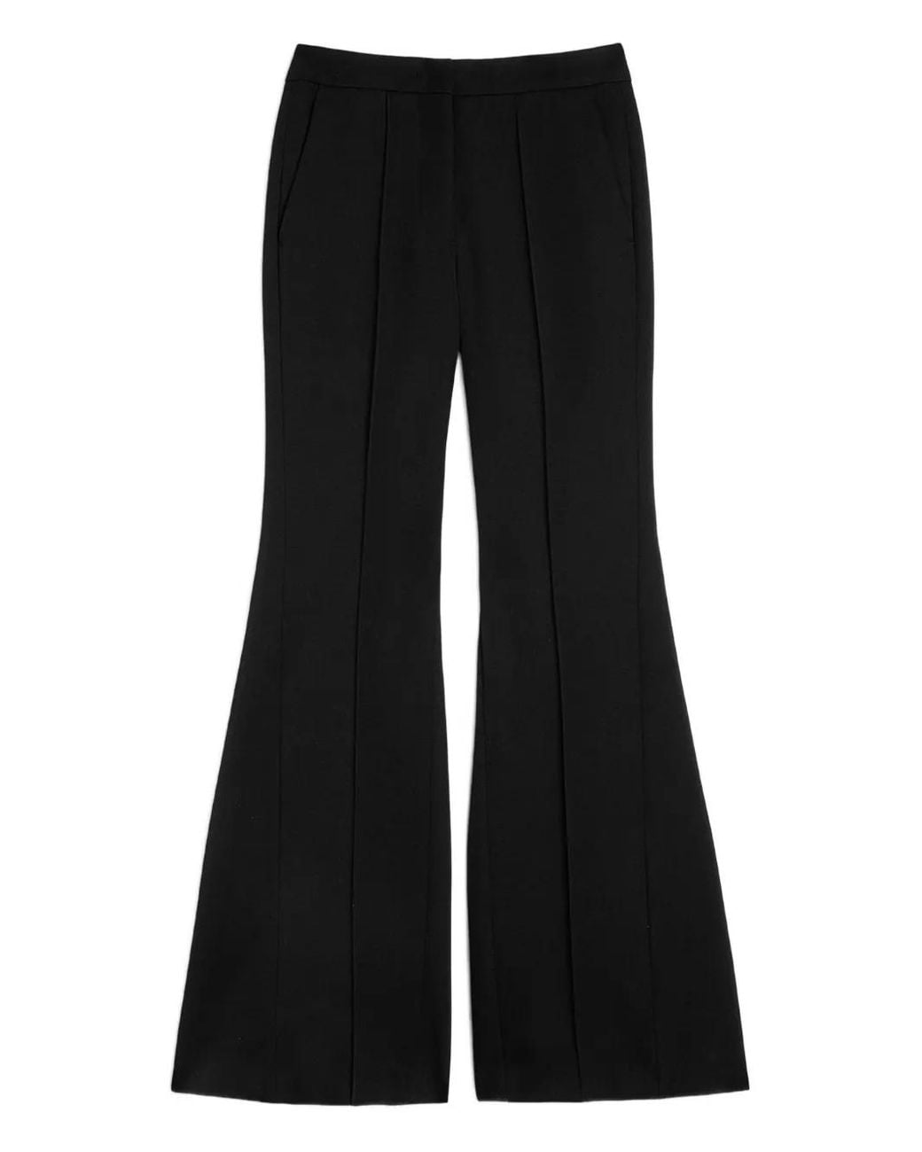Jil Sander Flared Broek in het Black