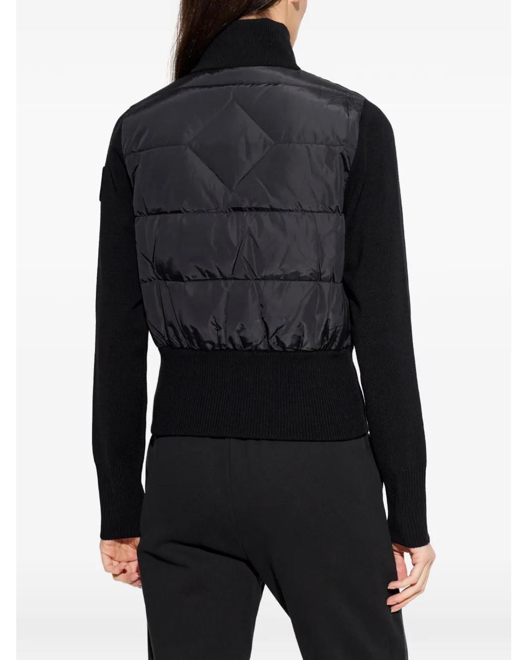Canada Goose Blue Hybridge Quilted Zip Jacket