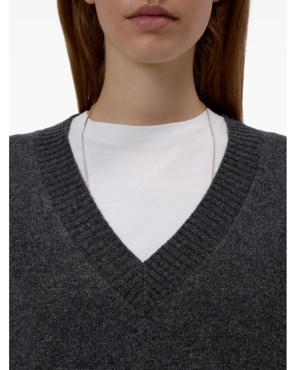 Closed Black V-Neck Sweater