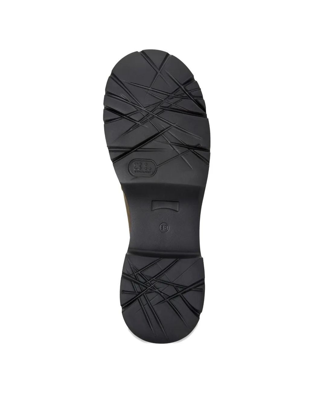 Camper Black Milah Leather Loafers