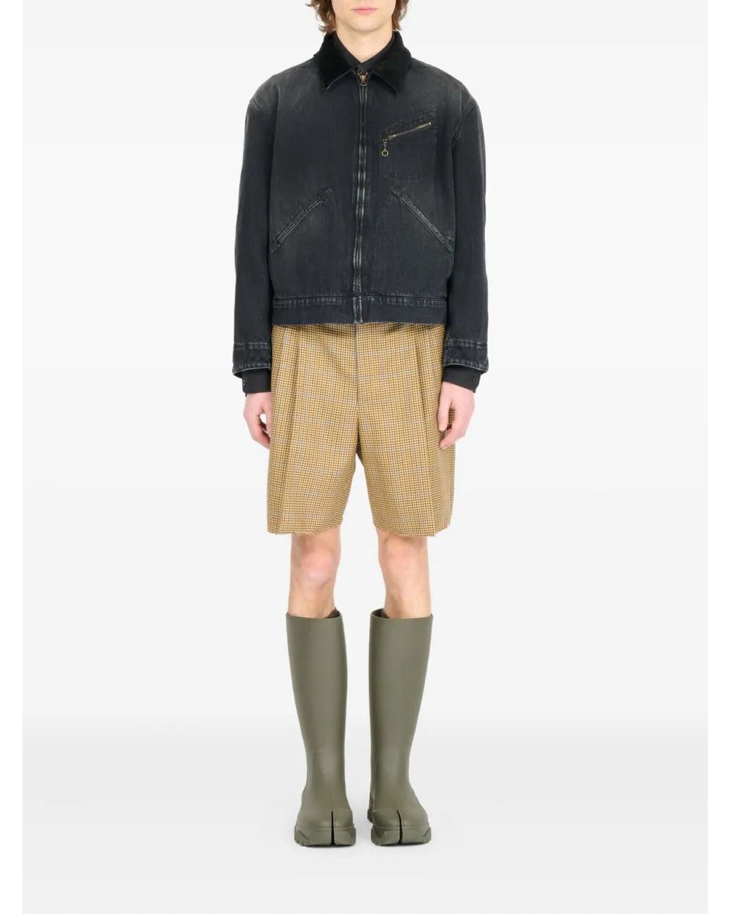 Maison Margiela Black Denim Jacket for men