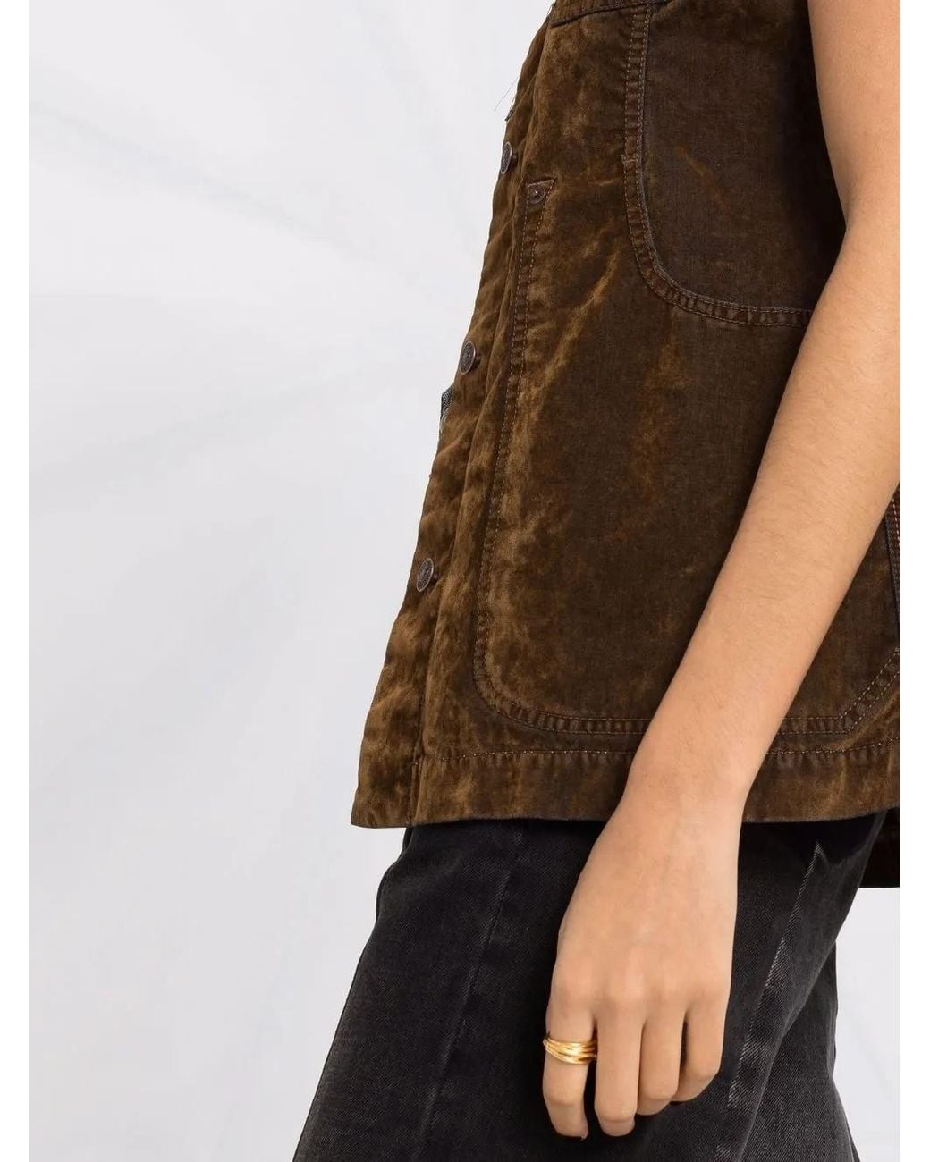 DIESEL Multicolor De-Vik Sleeveless Shirt