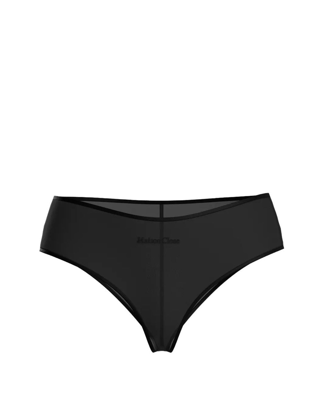 Maison Close Black La Parisienne Hipster Briefs