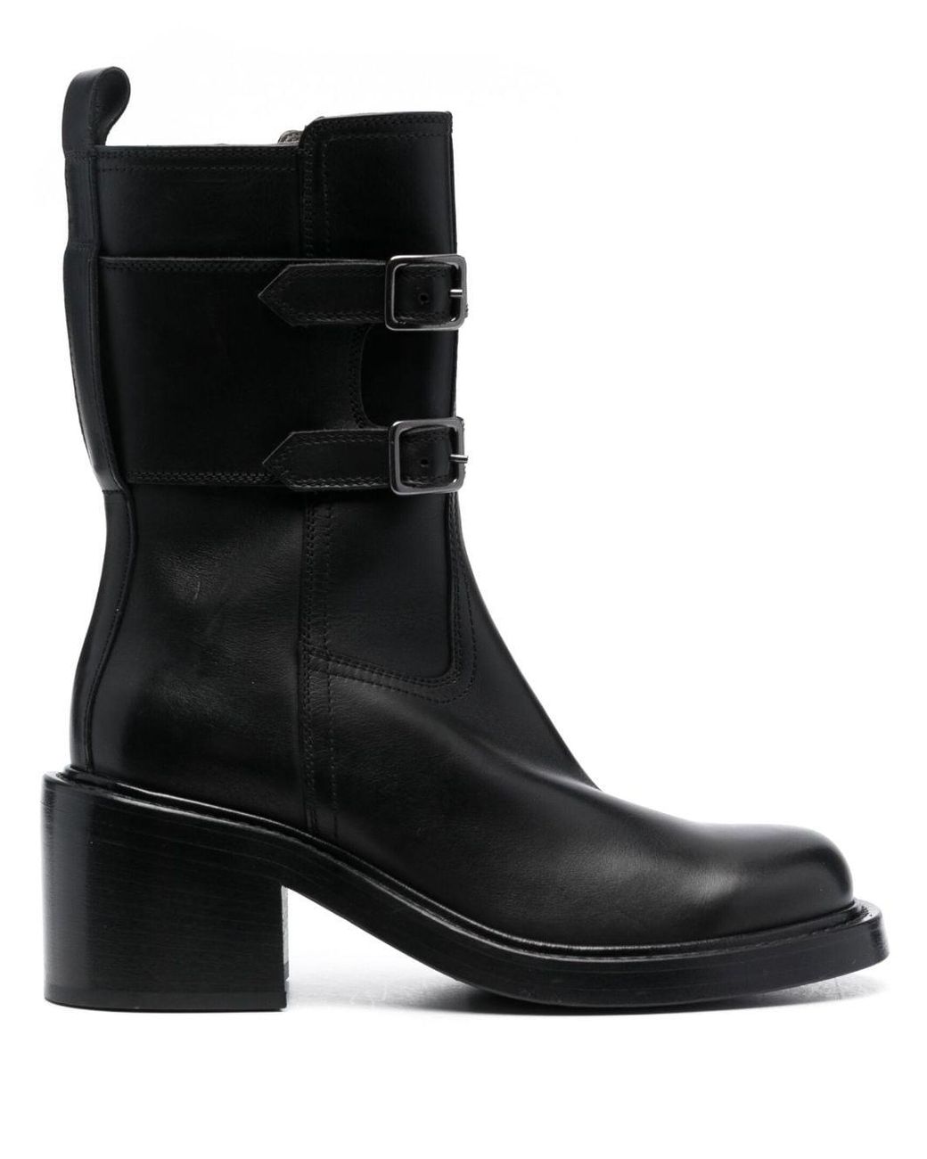Officine Creative Venus 006 Leather 70mm Boots in Black | Lyst UK
