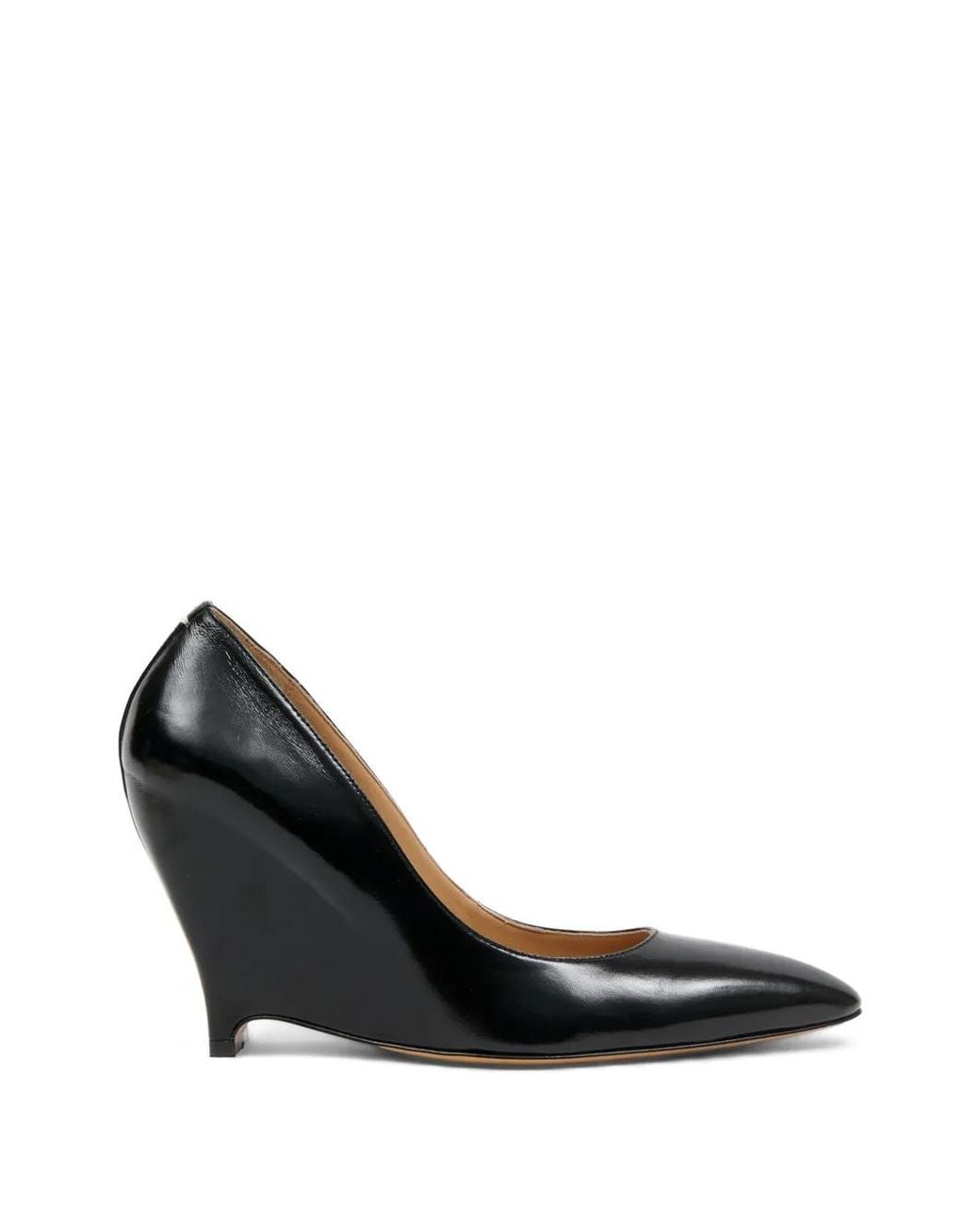 Maison Margiela Black "Heel-Less Pump H55" Decollete Shoes