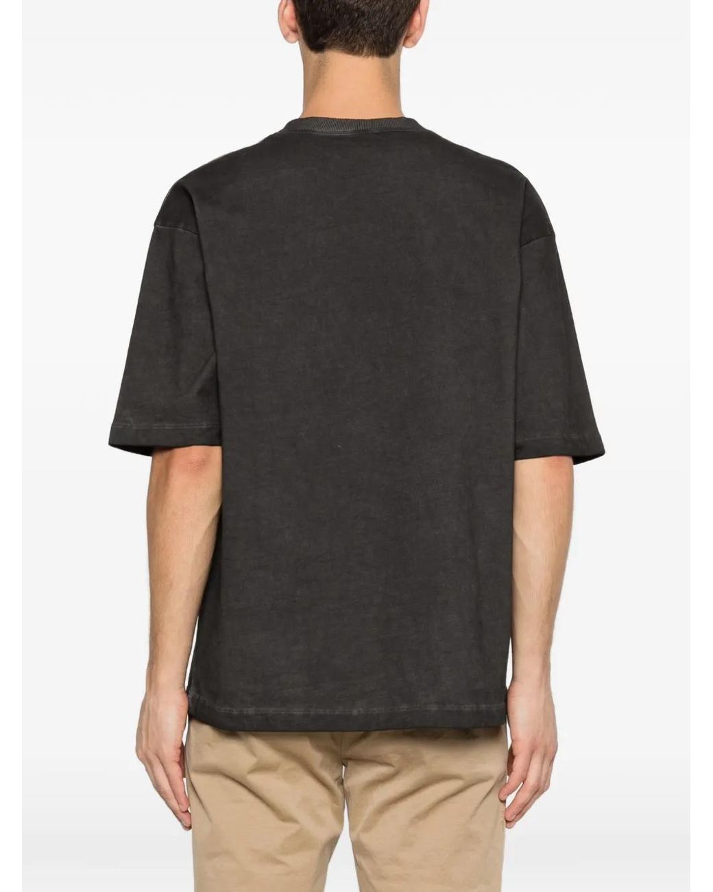 Eraldo Gray Faded-Effect Round-Neck T-Shirt for men