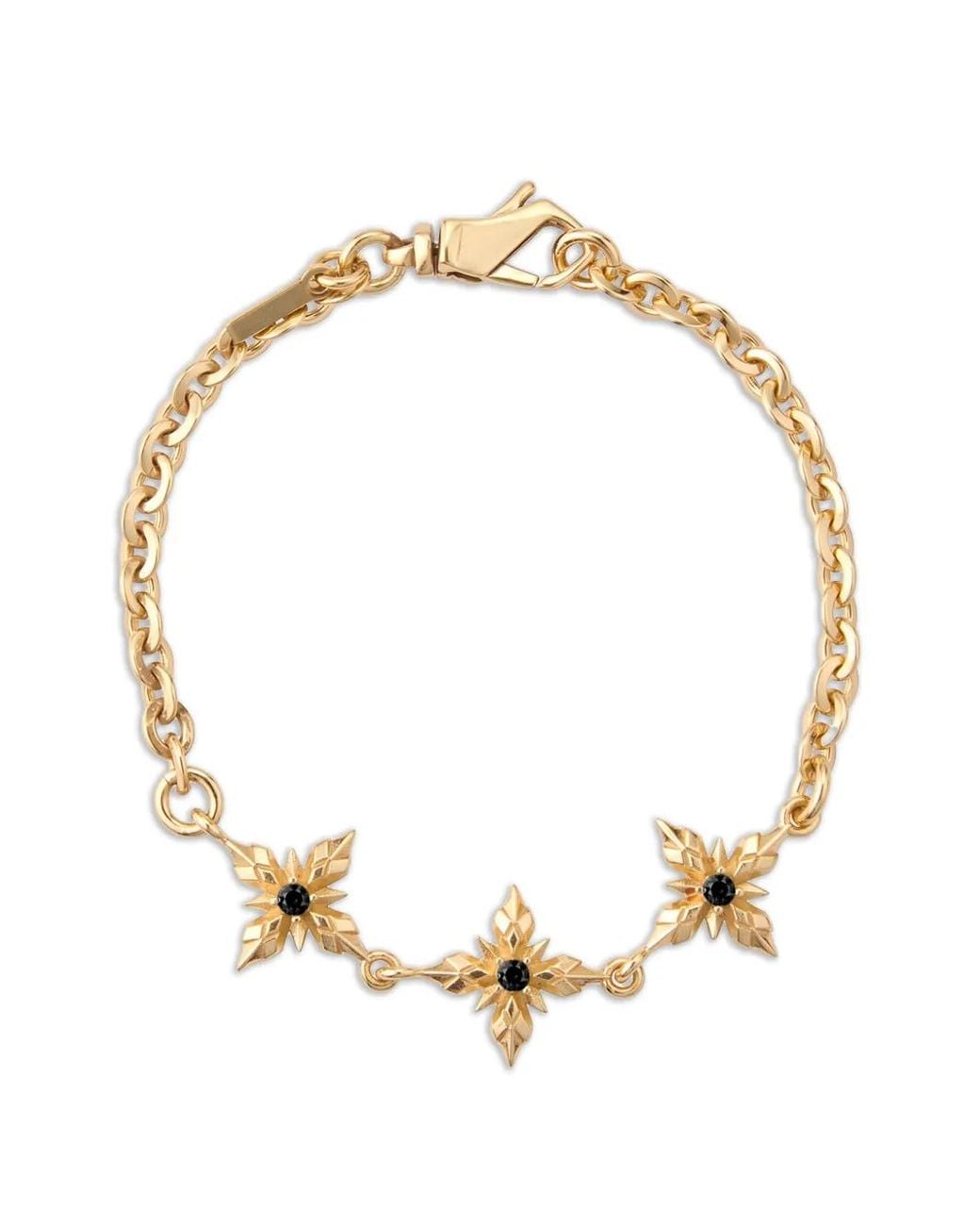 Emanuele Bicocchi Metallic Stella Ventis Chain Bracelet
