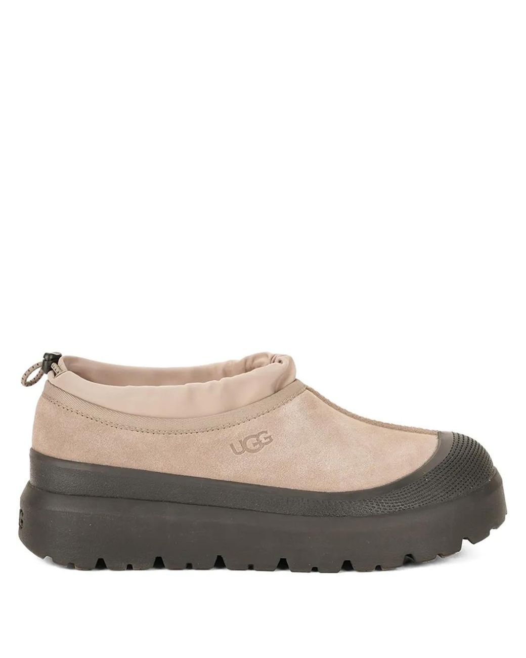 Ugg Gray Tasman Weather Hybrid Logo-Detail Loafers for men