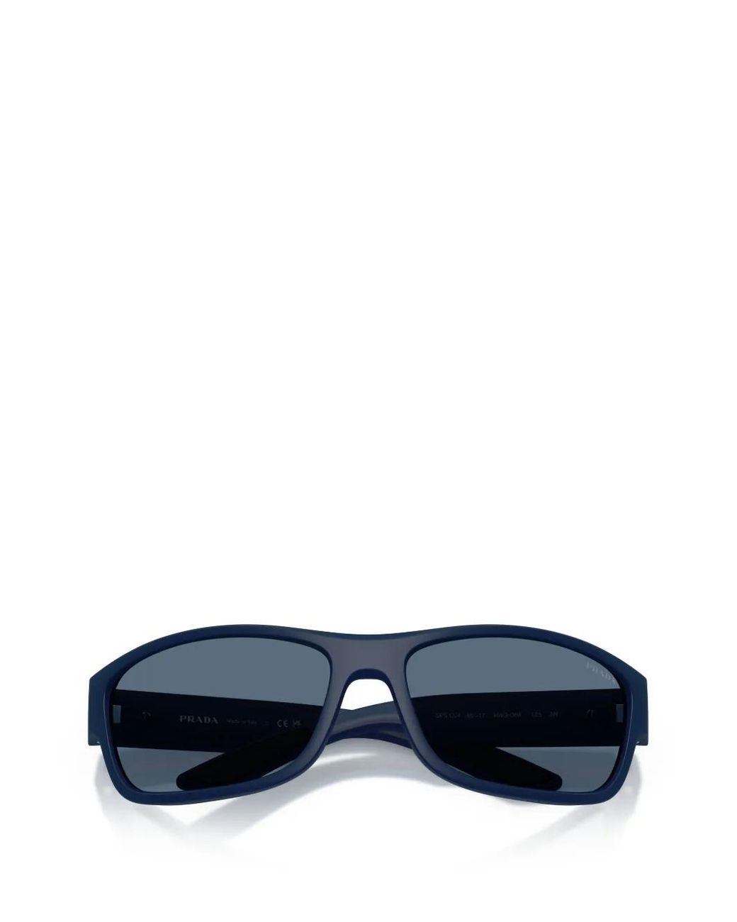 Prada Blue Rectangle-Frame Sunglasses for men