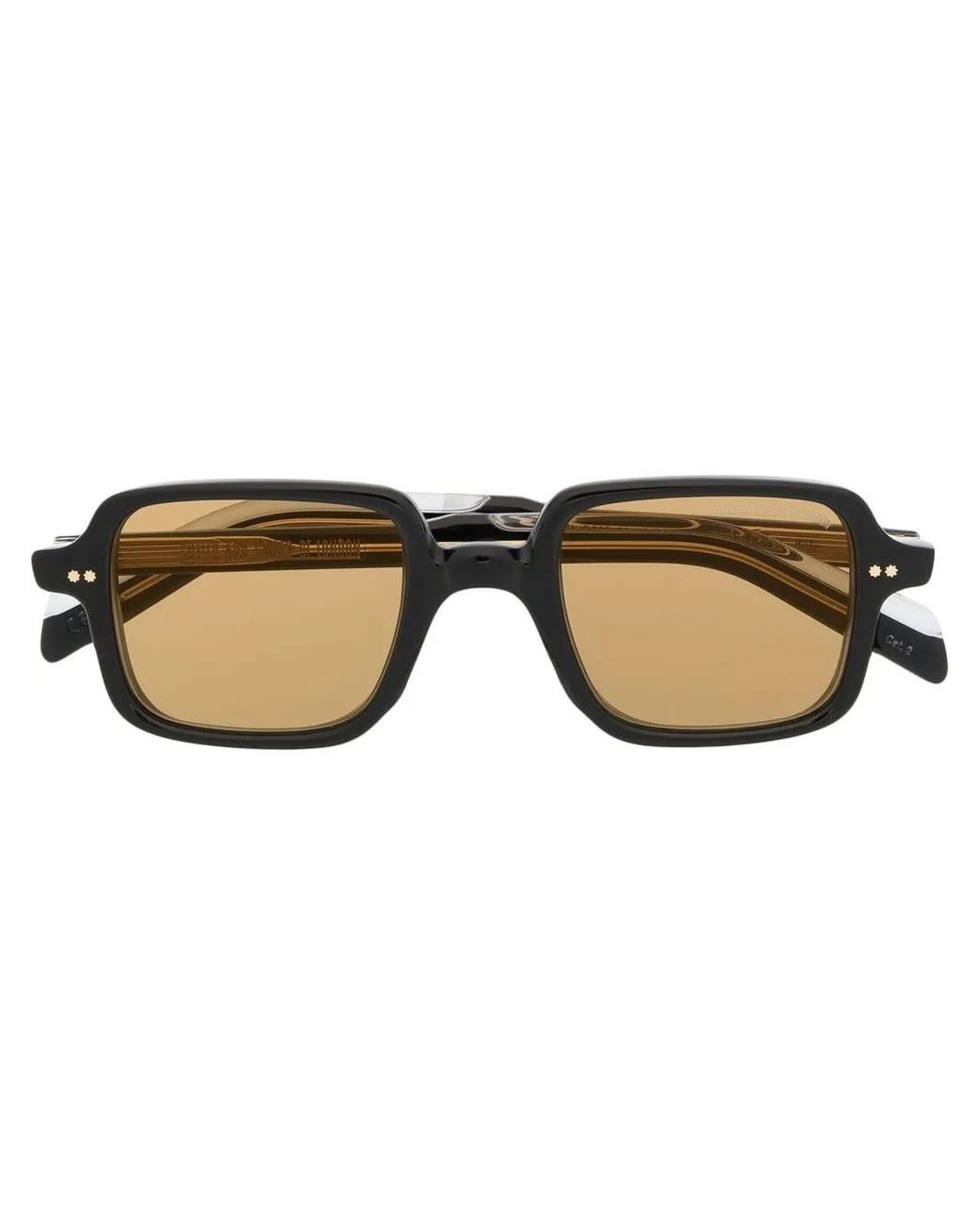 Cutler & Gross Natural Square-Frame Sunglasses