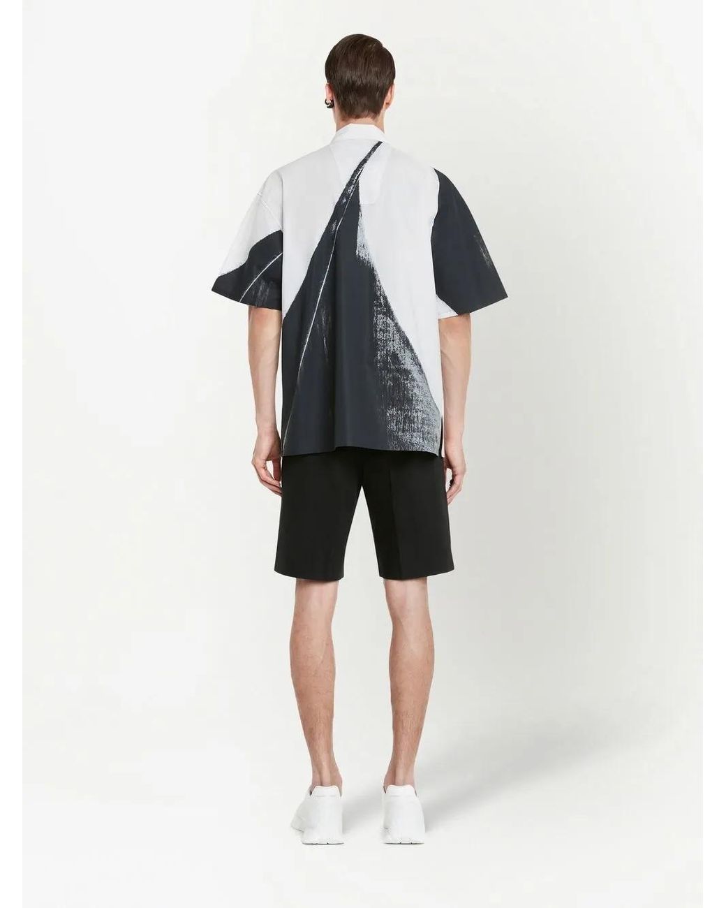 McQueen Bermuda Shorts in het Black voor heren