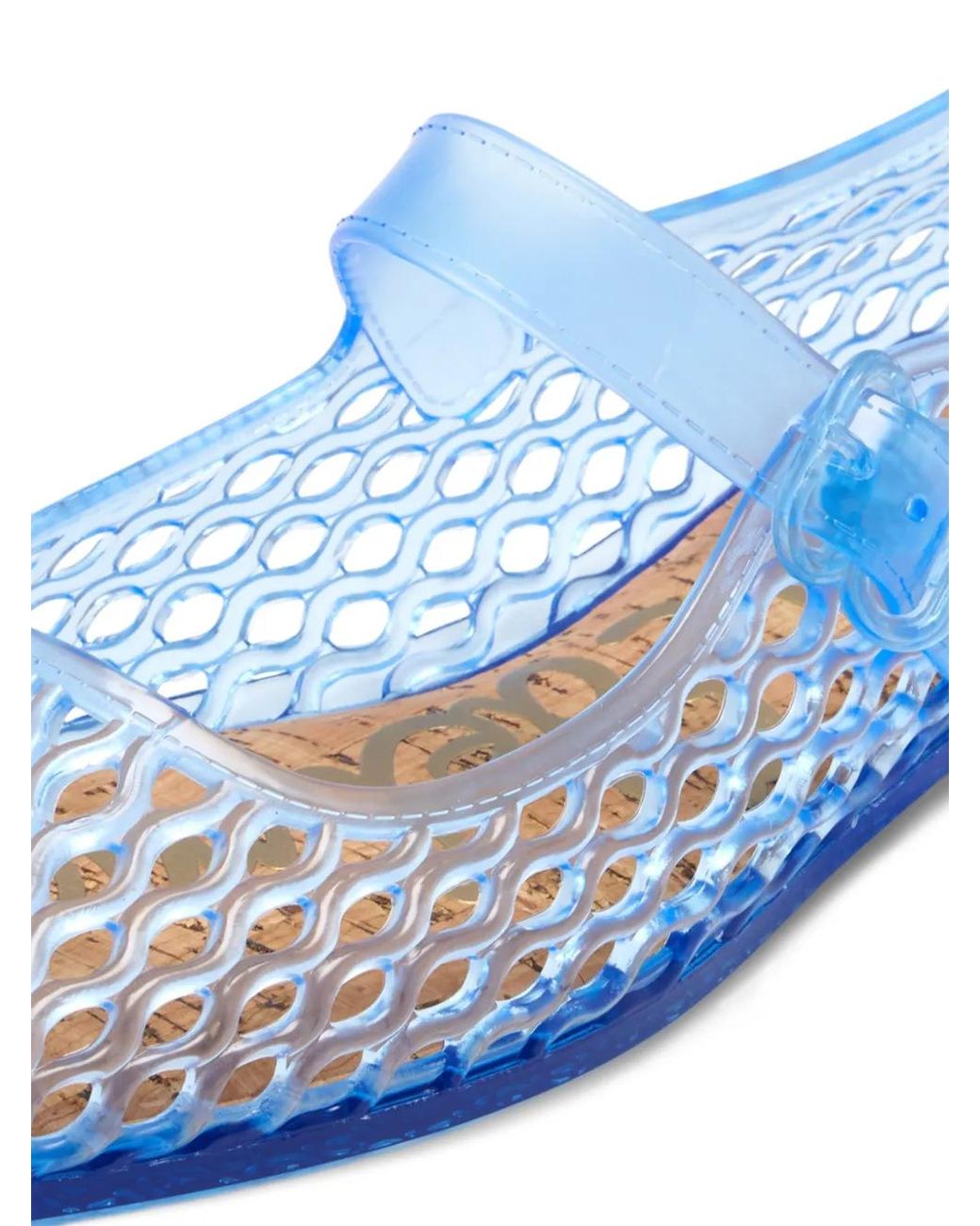 Sam Edelman Blue Michaela Jelly Ballet Flats