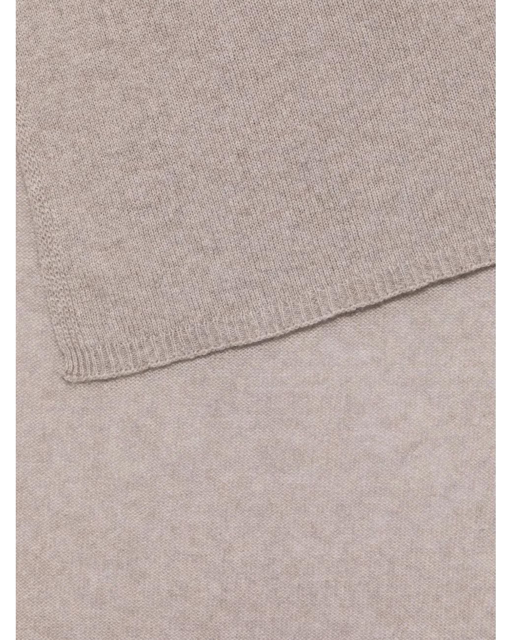 Liska Gray Cashmere Scarf