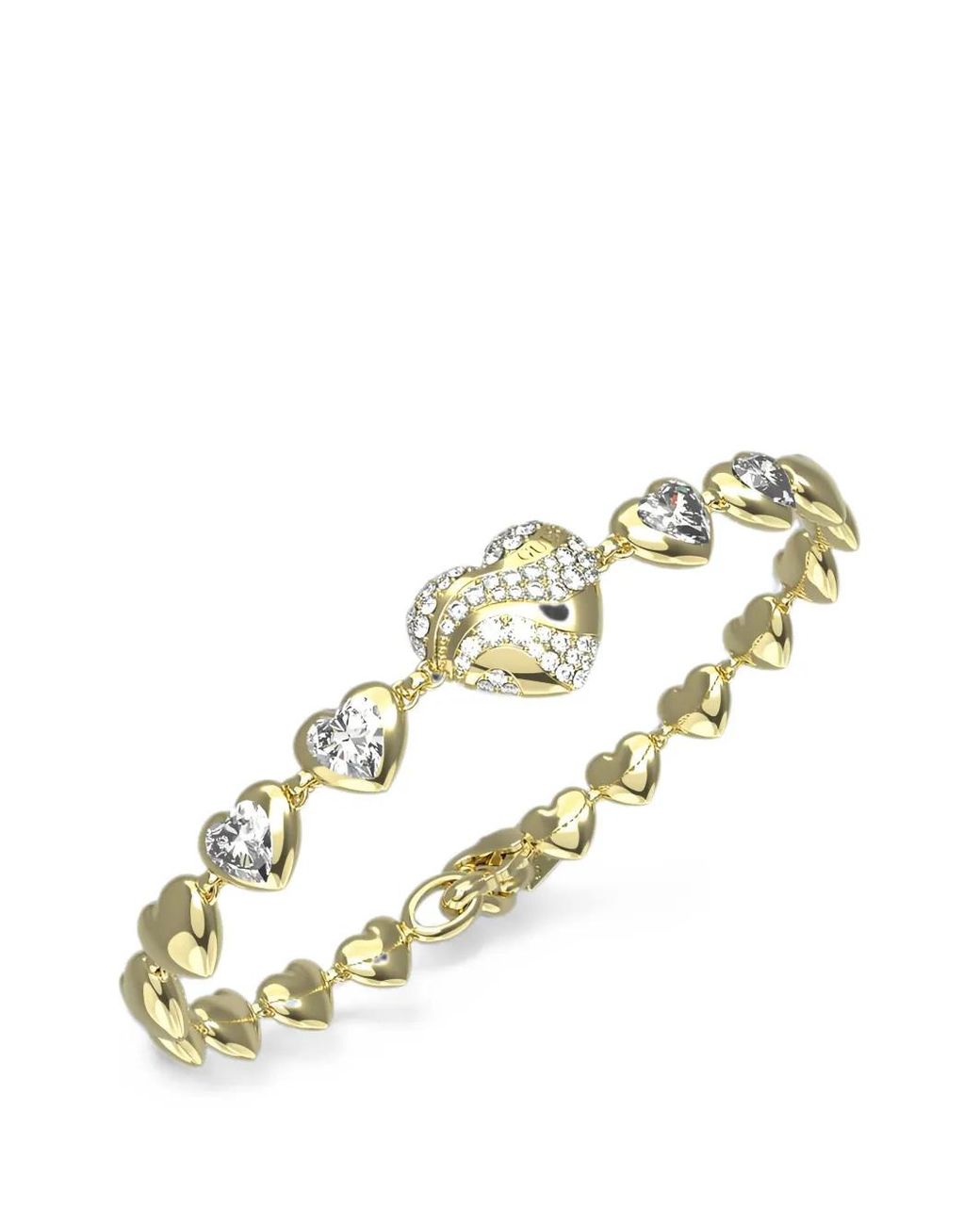 Guess Metallic In My Heart Bracelet