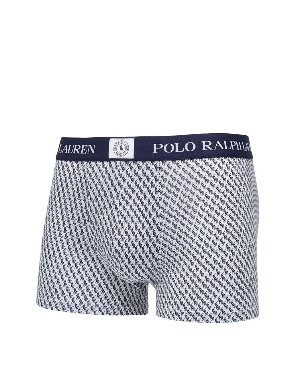 Polo Ralph Lauren Blue Logo-Detail Boxers (Set Of Three) for men