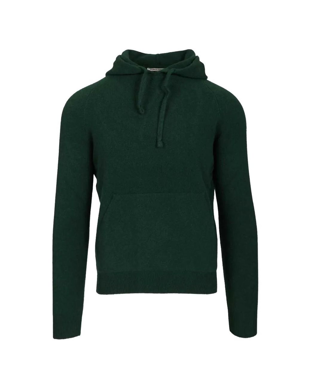 Al Duca D'aosta Green Drawstring Hoodie for men