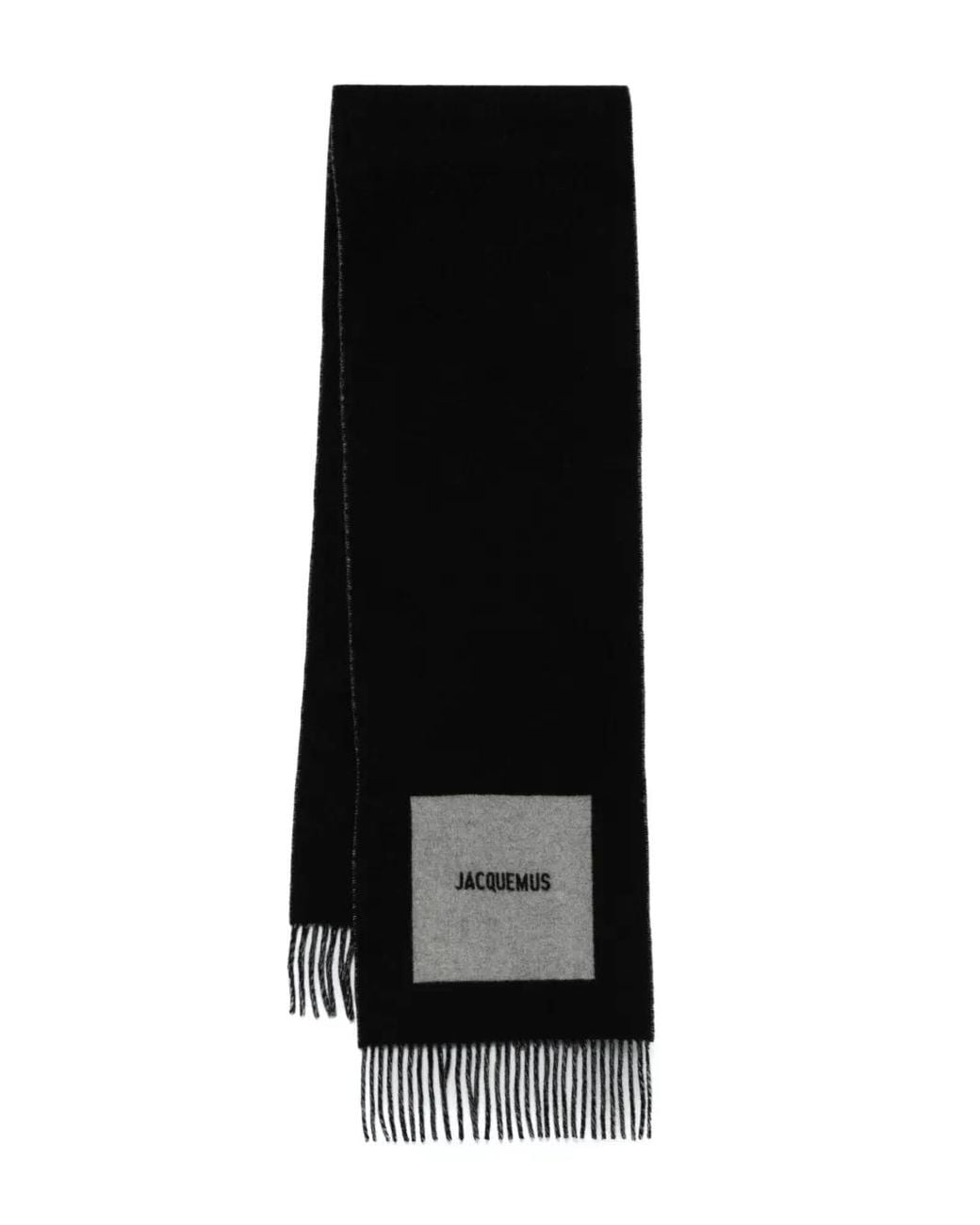 Sciarpa L`Echarpe Rond Carre di Jacquemus in Black