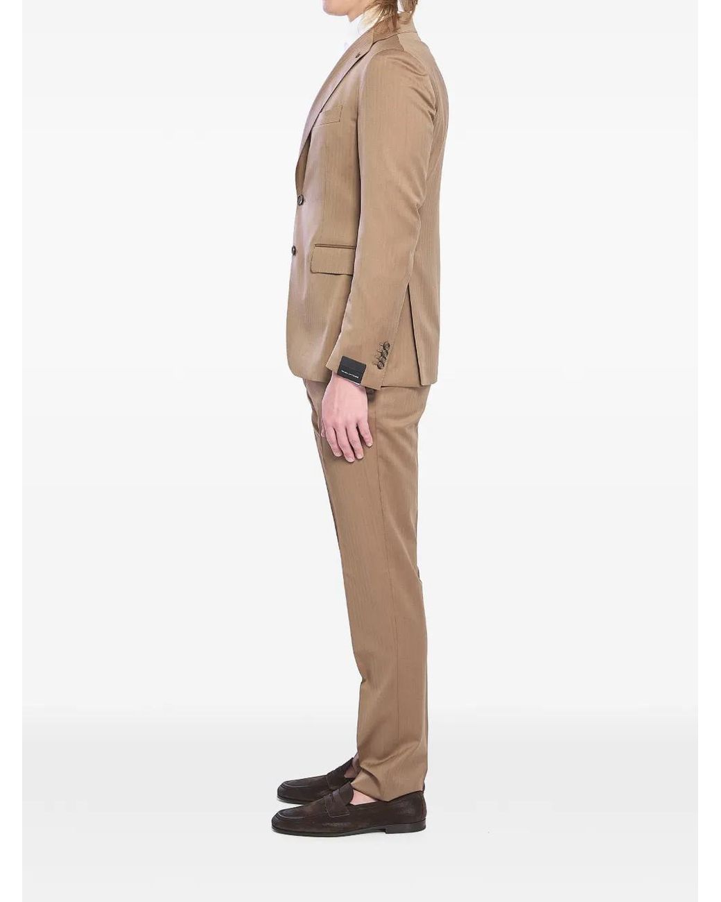 Tagliatore Natural Single-Breasted Suit for men