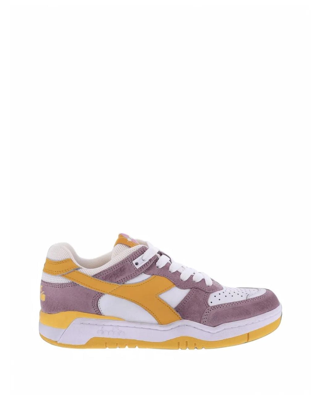 Diadora Pink B560 Low-Top Sneakers