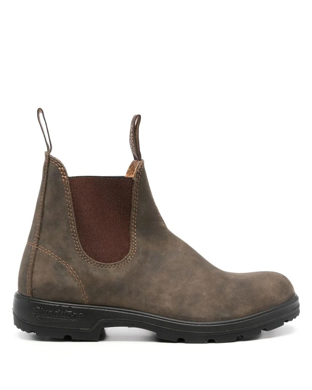 Blundstone Brown Elasticated Chelsea Boots