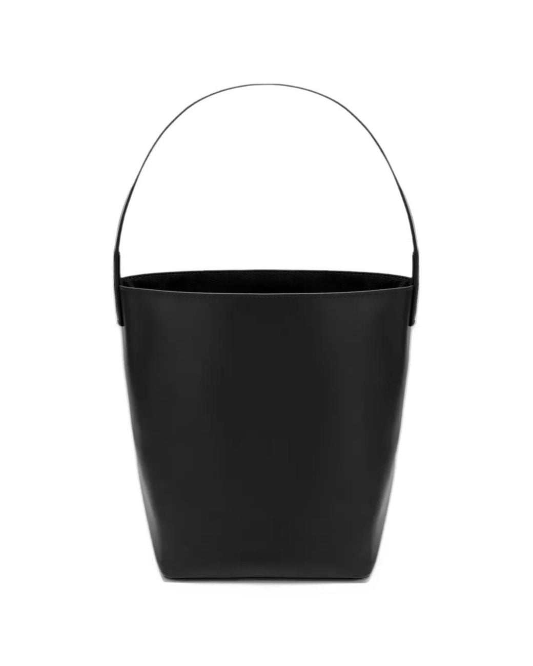 Borsa A Spalla Smooth di Auralee in Black