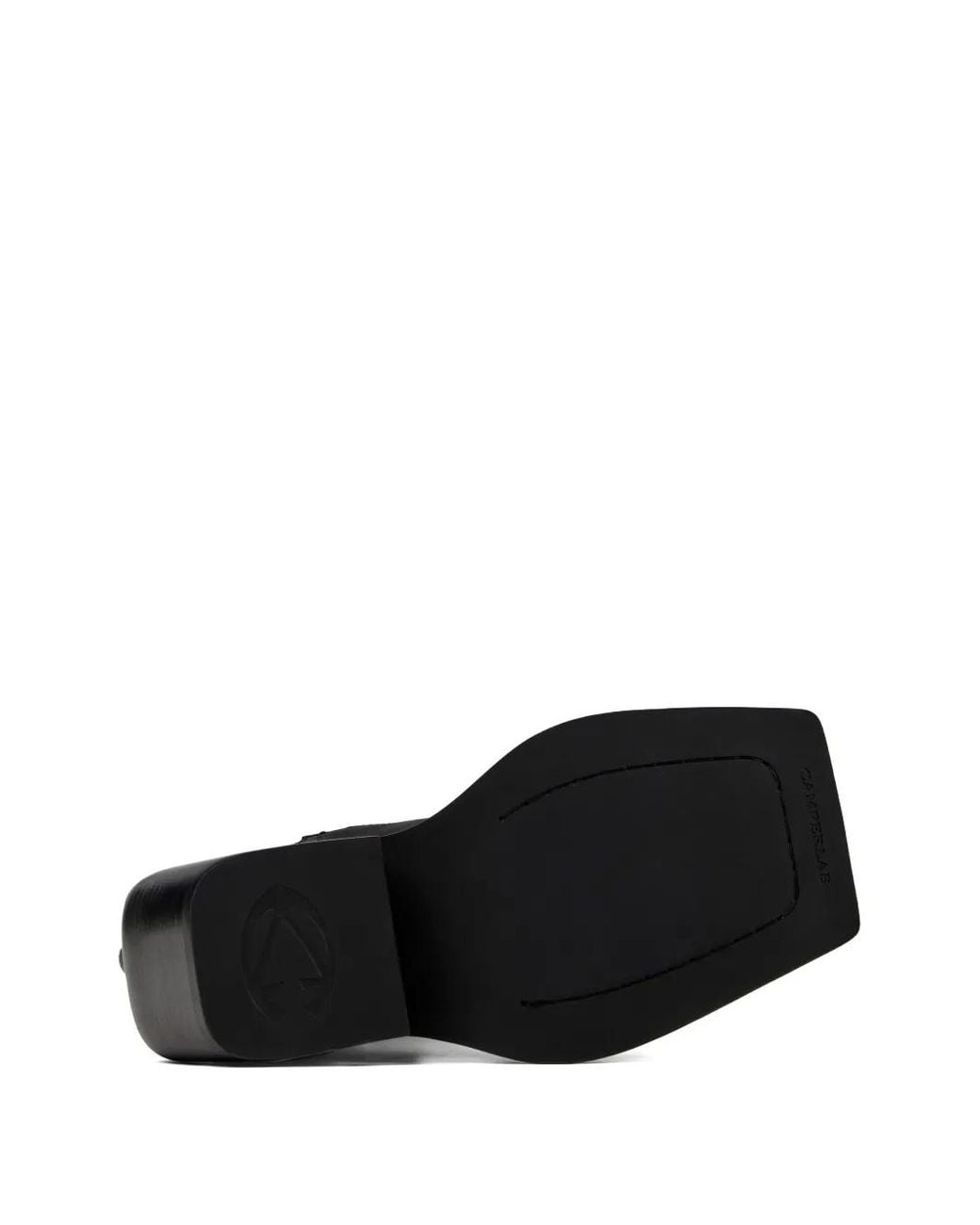 CAMPERLAB Black Stiefel Mit Eckiger Kappe