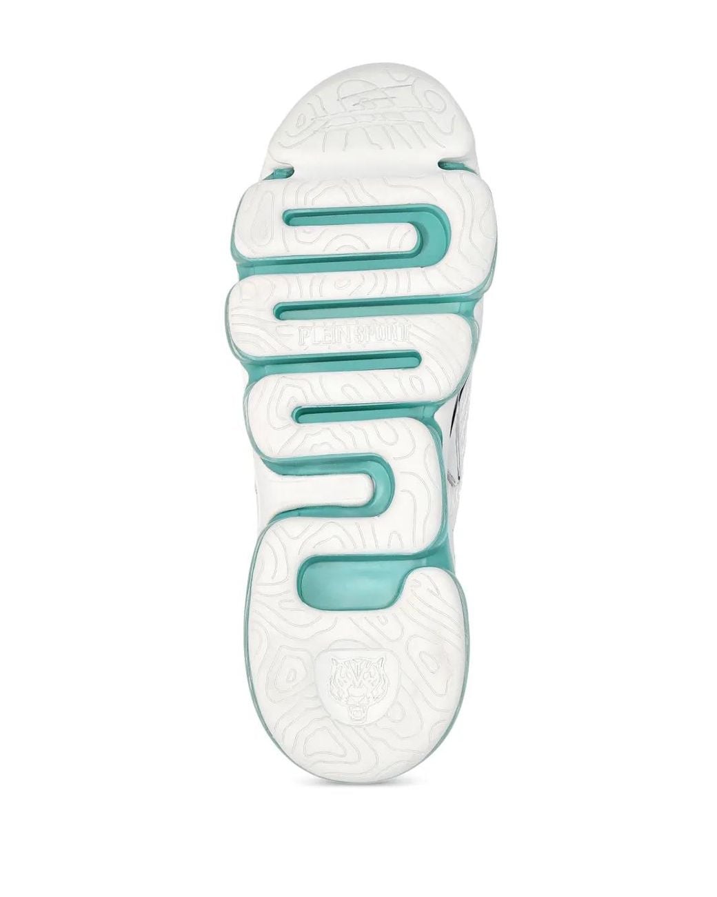 Philipp Plein White Thunder Force Genx 01: Runner Edition Sneakers