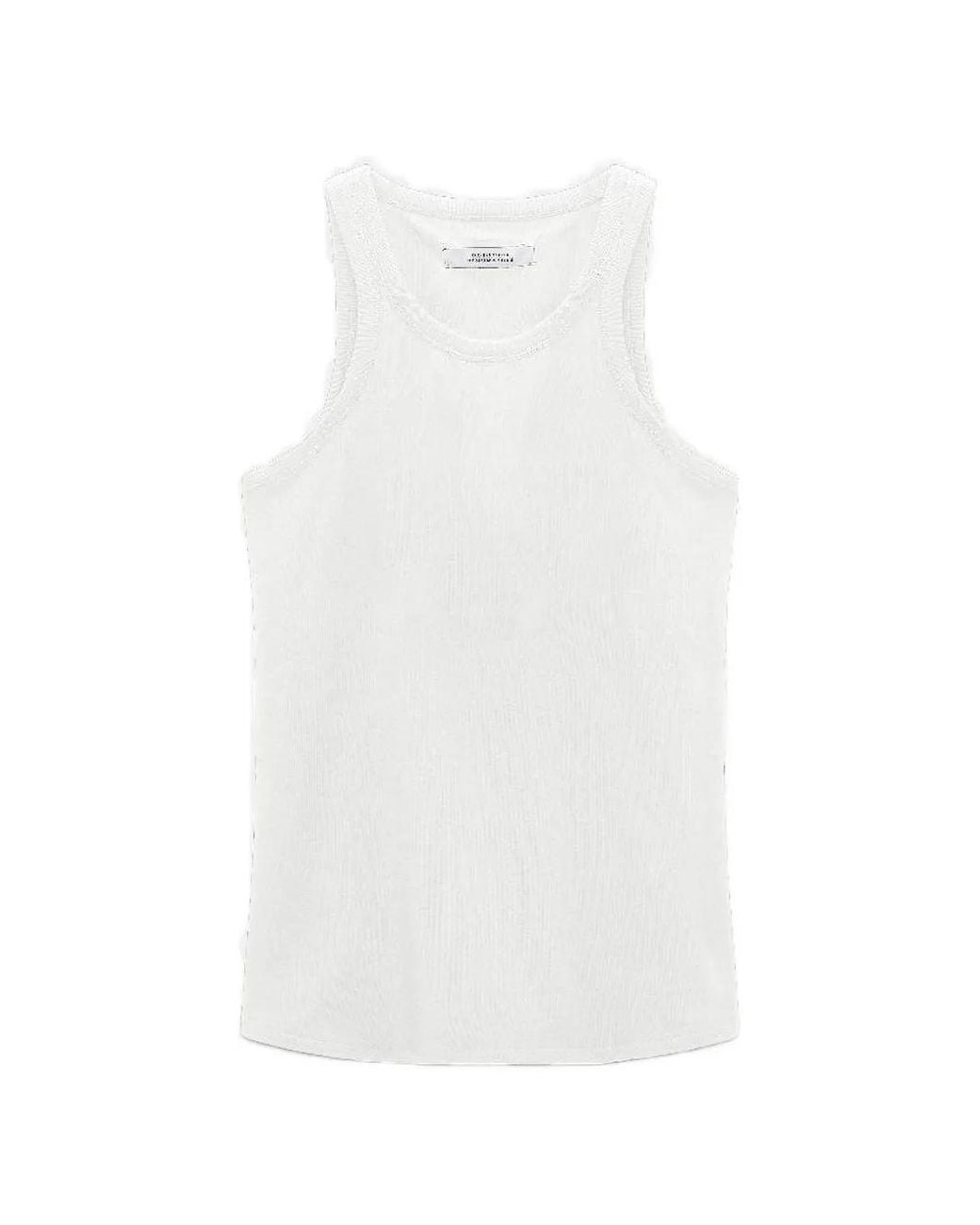 Dorothee Schumacher White All Time Favorites Racerback Tank Top