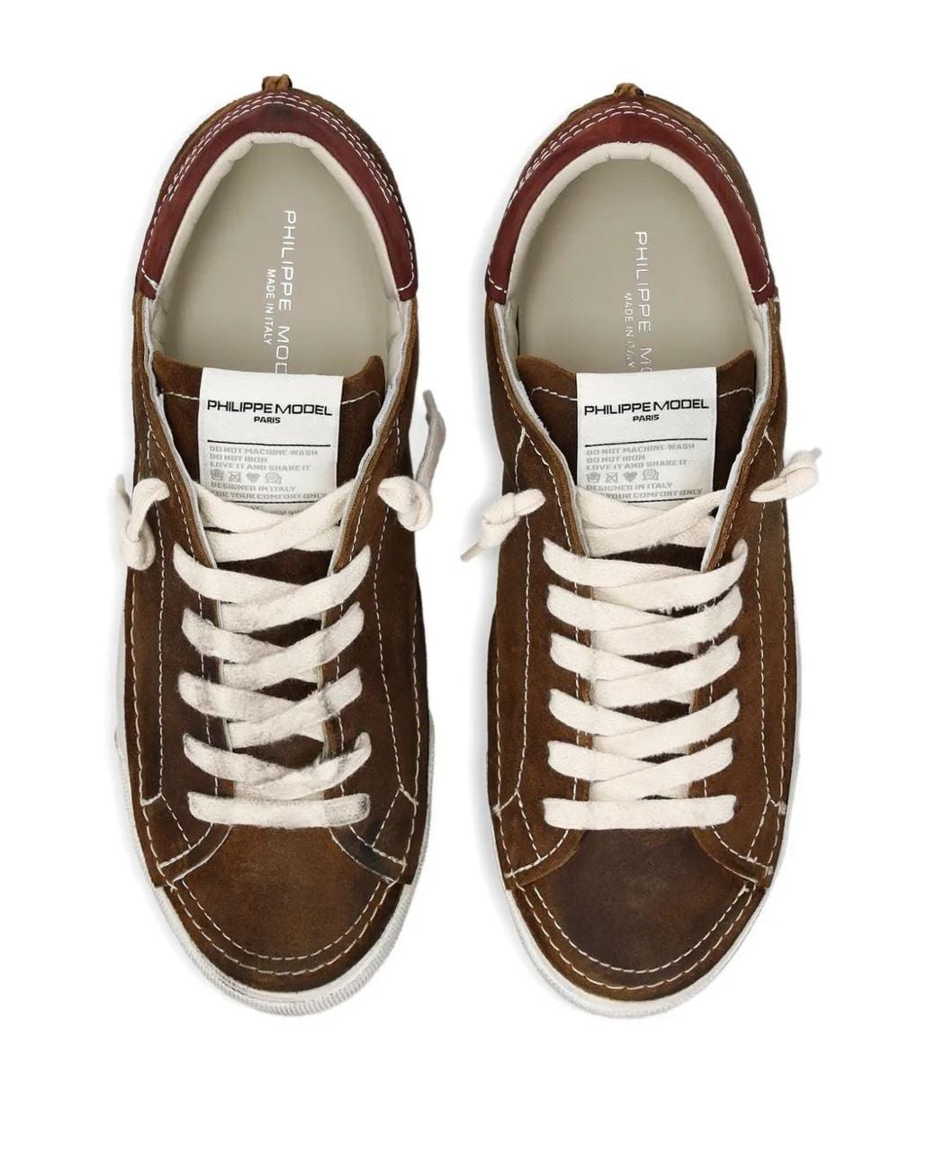 Baskets À Fermetures Scratch Philippe Model pour homme en coloris Brown