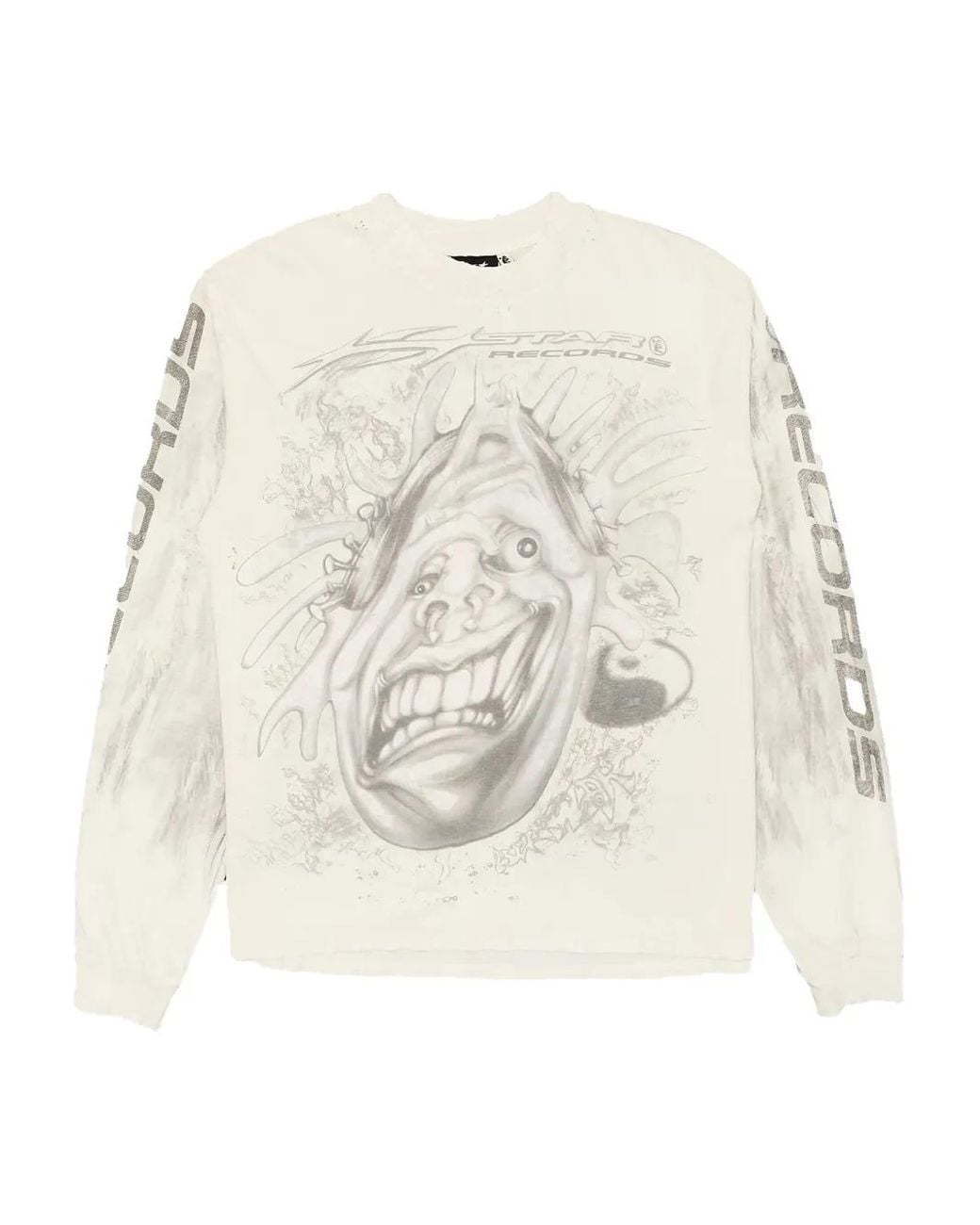 HELLSTAR White Hstar Records T-Shirt for men