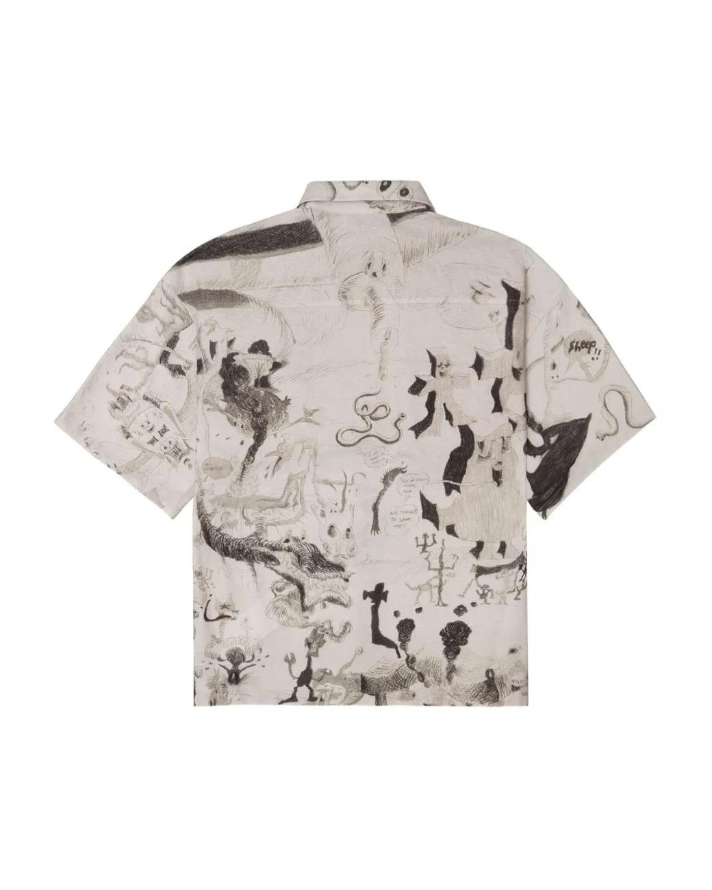 DOMREBEL Gray Megalo Shirt for men