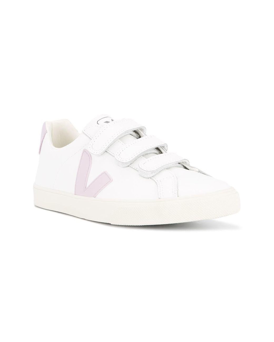 Veja Velcro Sneakers in White | Lyst