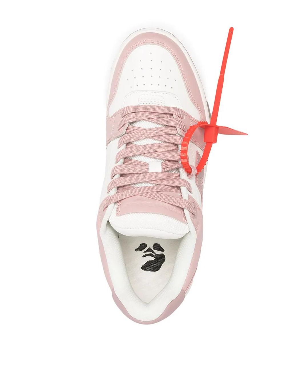 Off-White c/o Virgil Abloh White Out Of Office Arrow-Motif Low-Top Sneakers