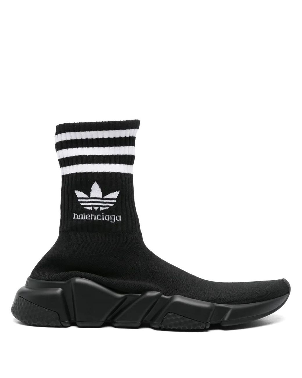 Balenciaga Black X Adidas Speed Sneakers